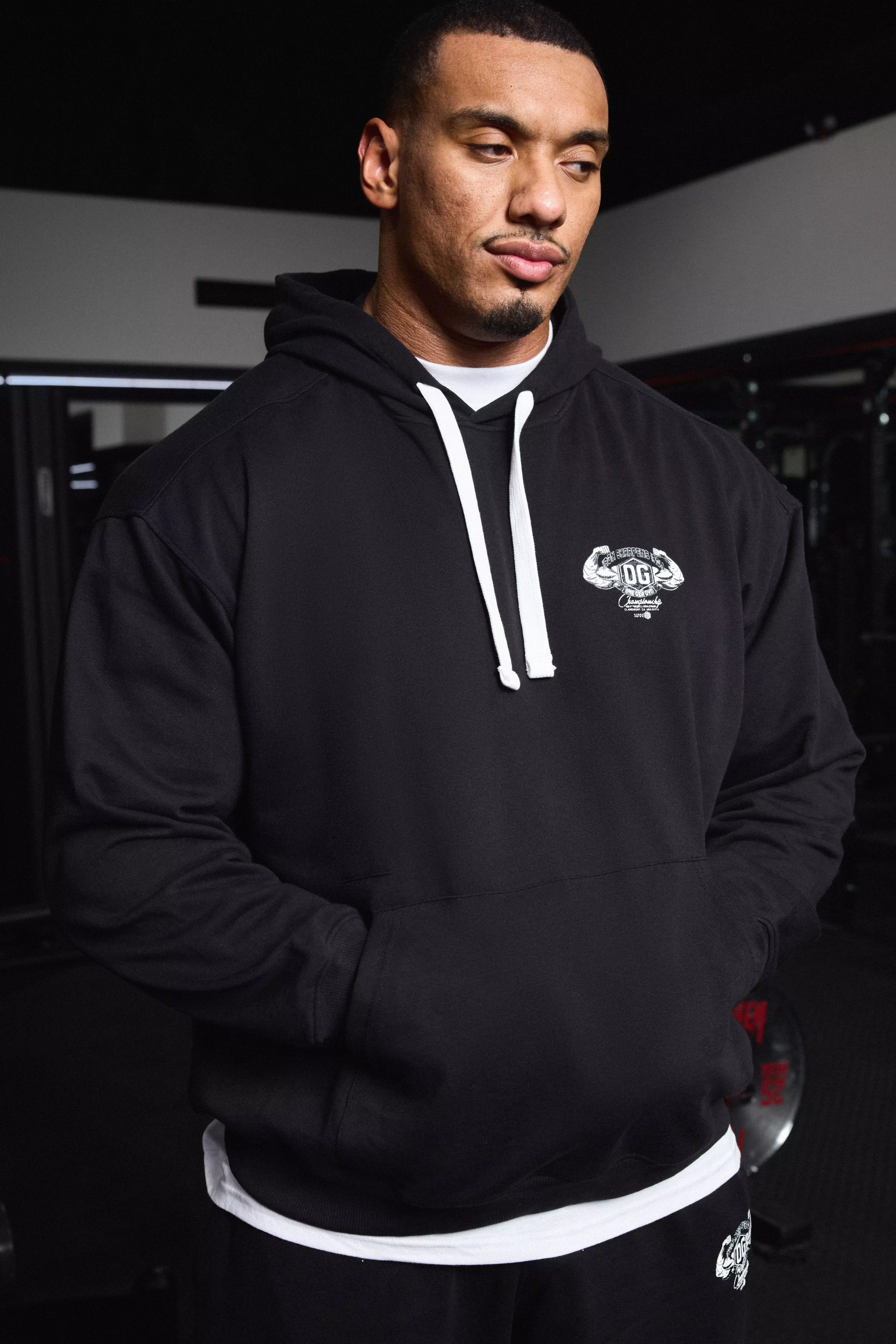 Black Man Active X OG Workout Oversized Hoodie alternative image