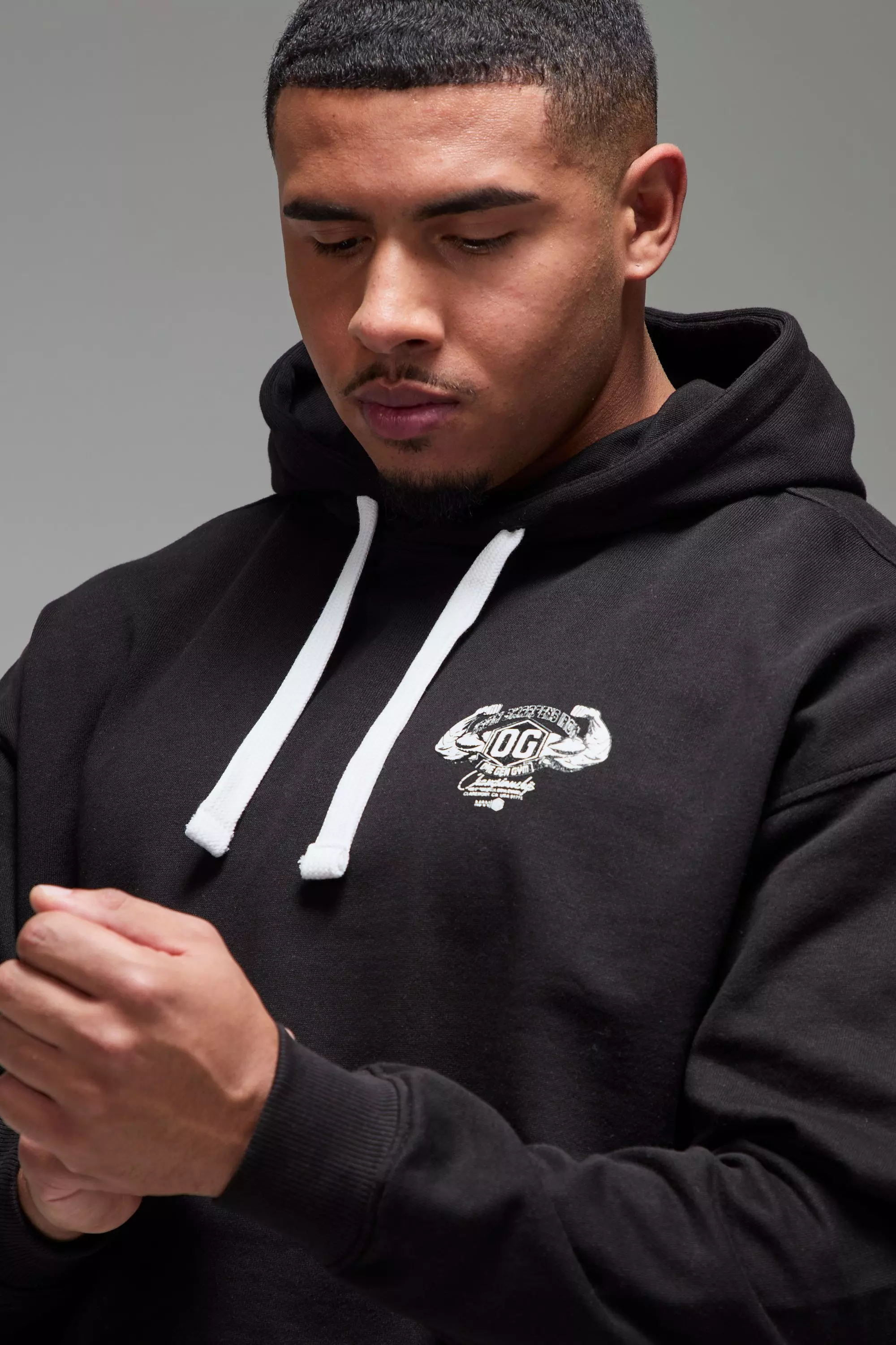 Black Man Active X OG Workout Oversized Hoodie alternative image