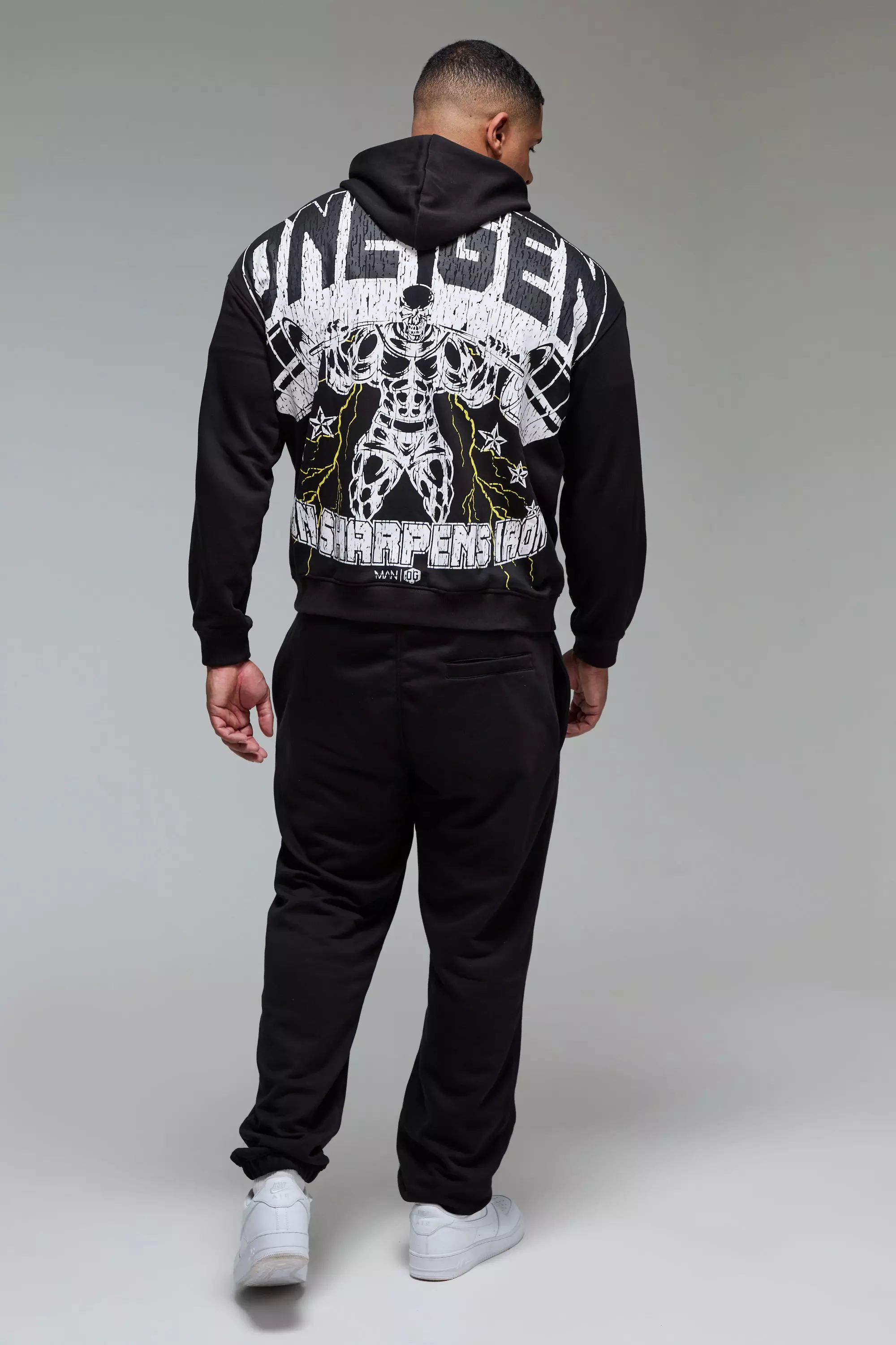 Black Man Active X OG Gym Oversized Hoodie alternative image