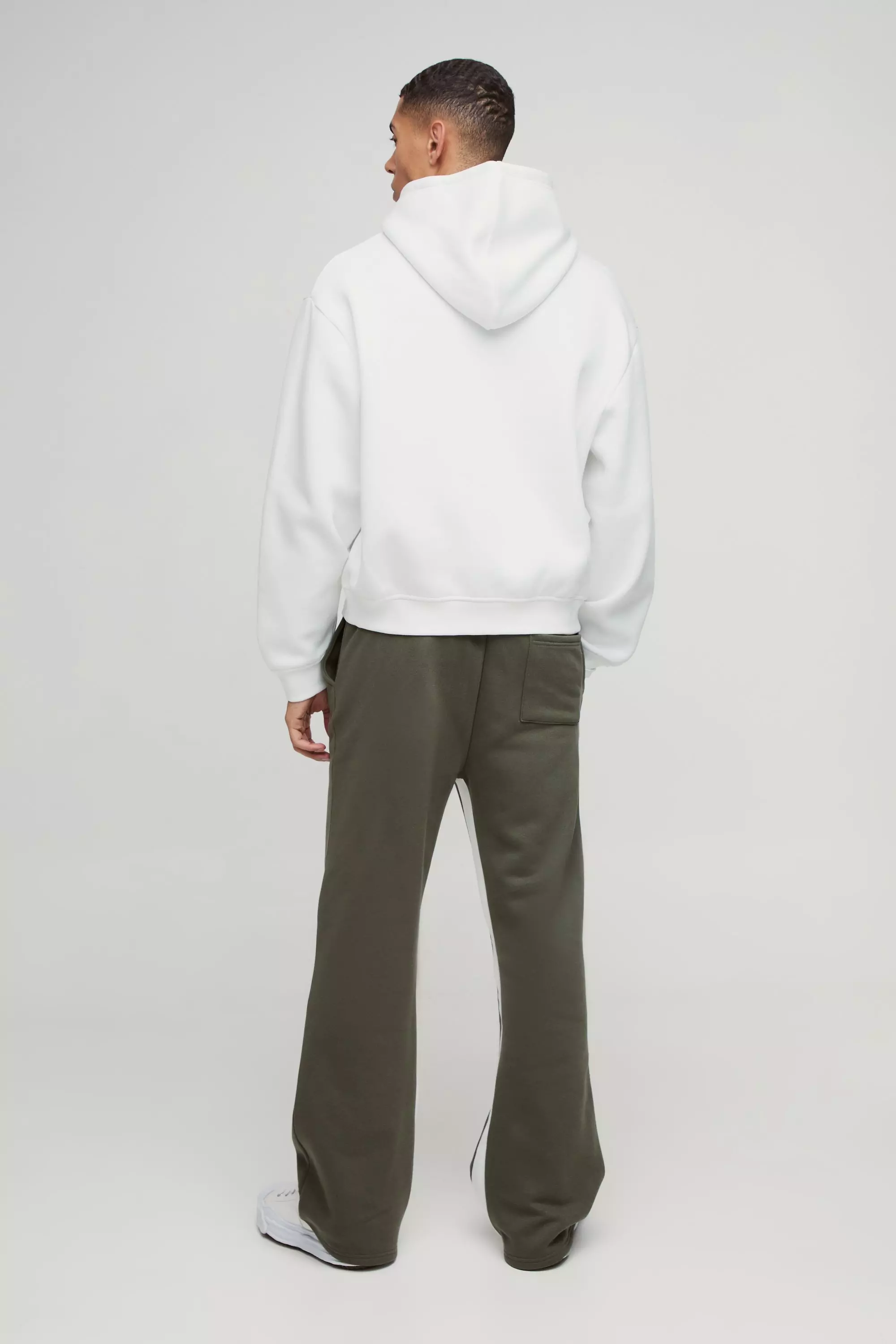 Khaki Relaxed Flare Worldwide Star Gusset Jogger alternative image