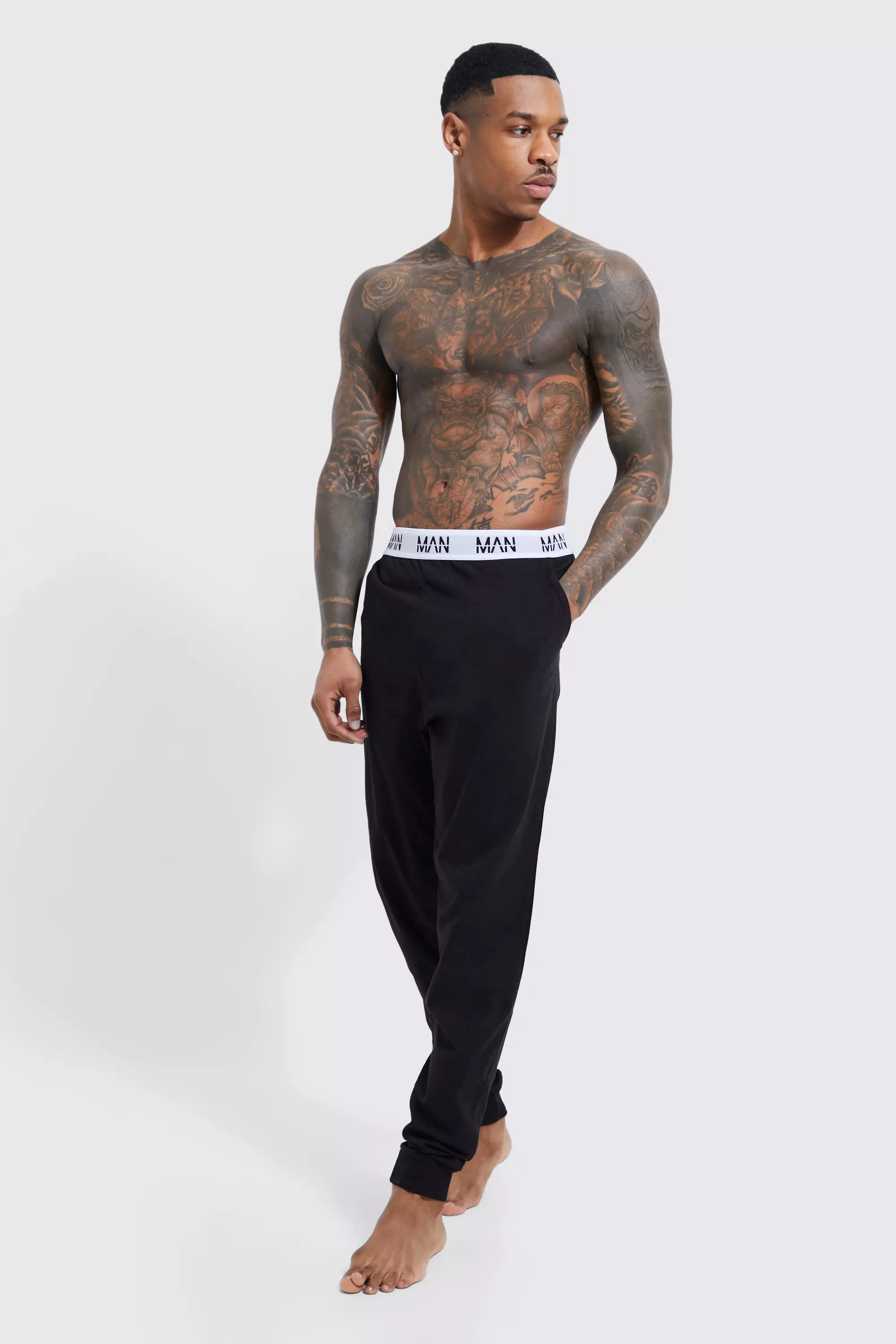 Man Dash Loungewear Jogger boohooMAN UK