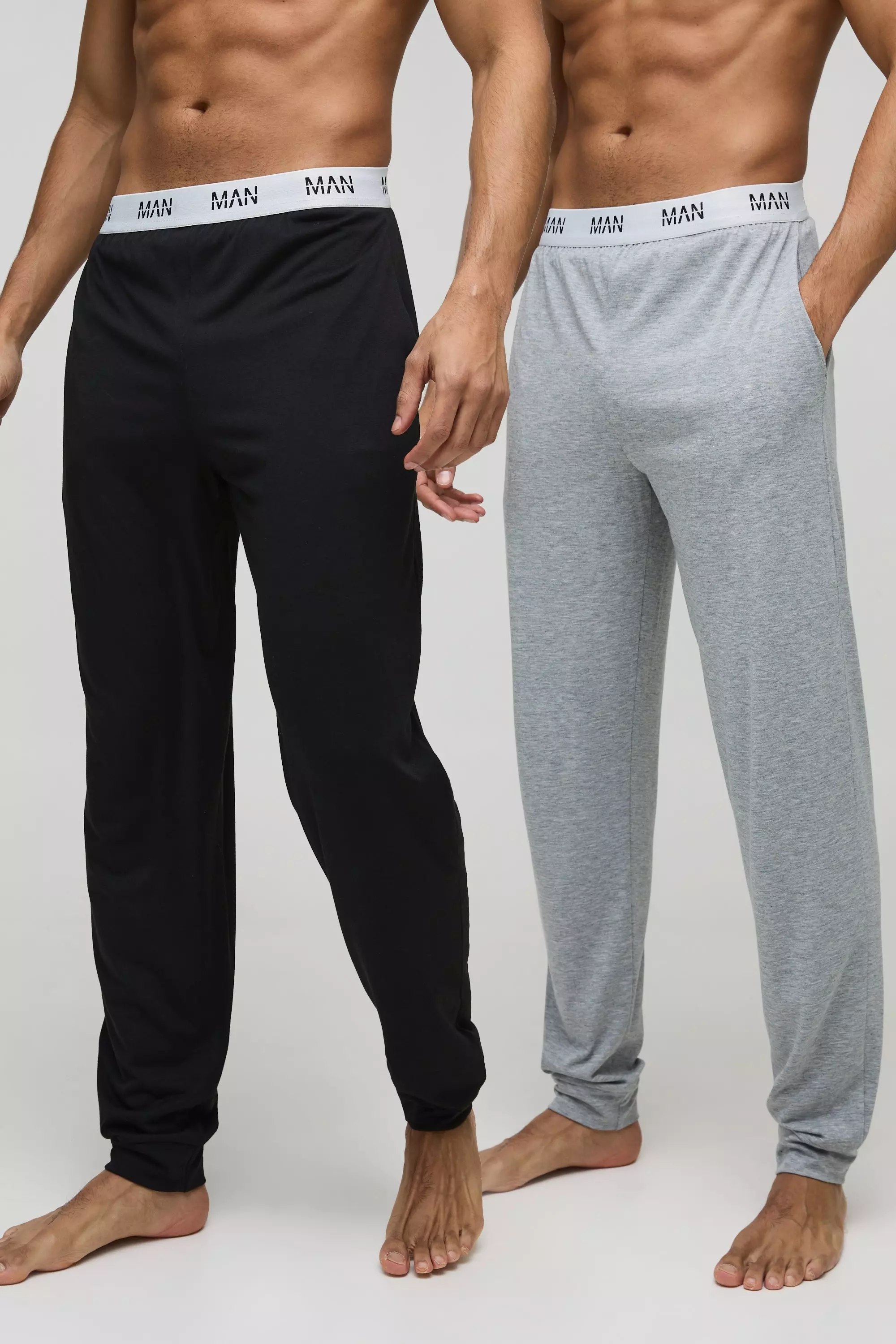 Multi 2 Pack Man Lounge Cuffed Jogger alternative image