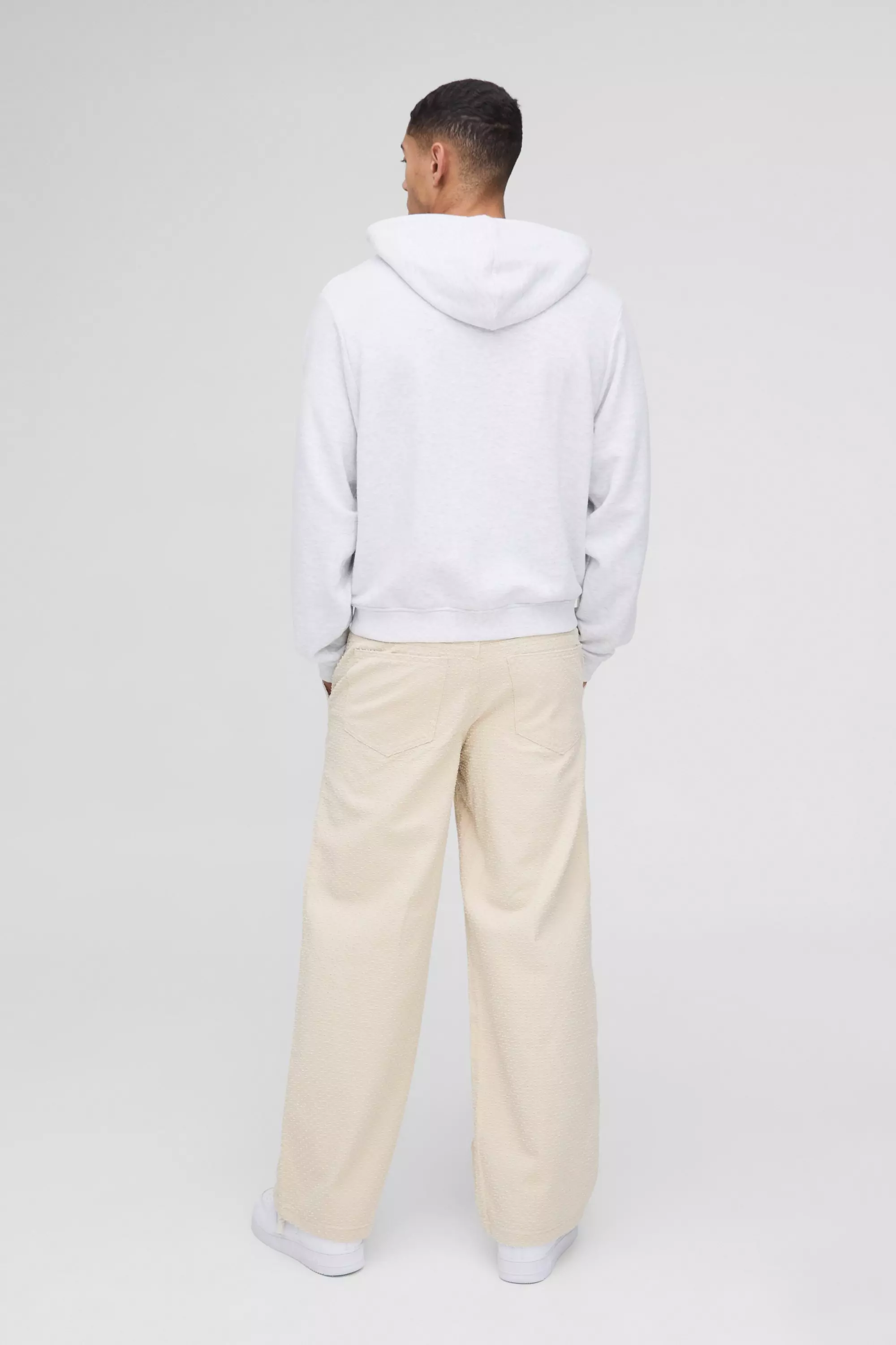 Pantaloni Extra Comodi Con Trama In Rilievo, Stone immagine alternativa