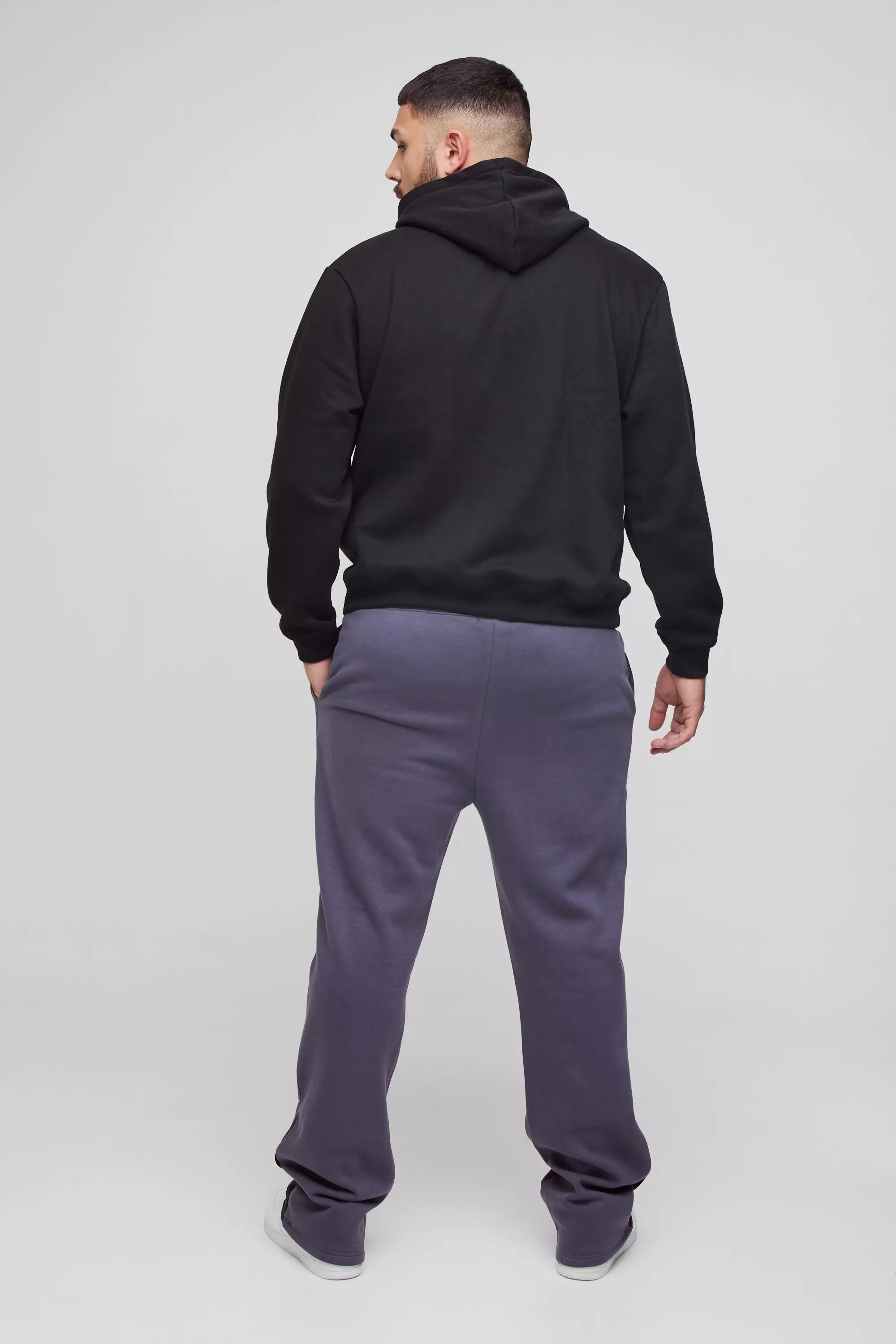 Purple Plus Limited Slim Flare Cargo Gusset Joggers alternative image