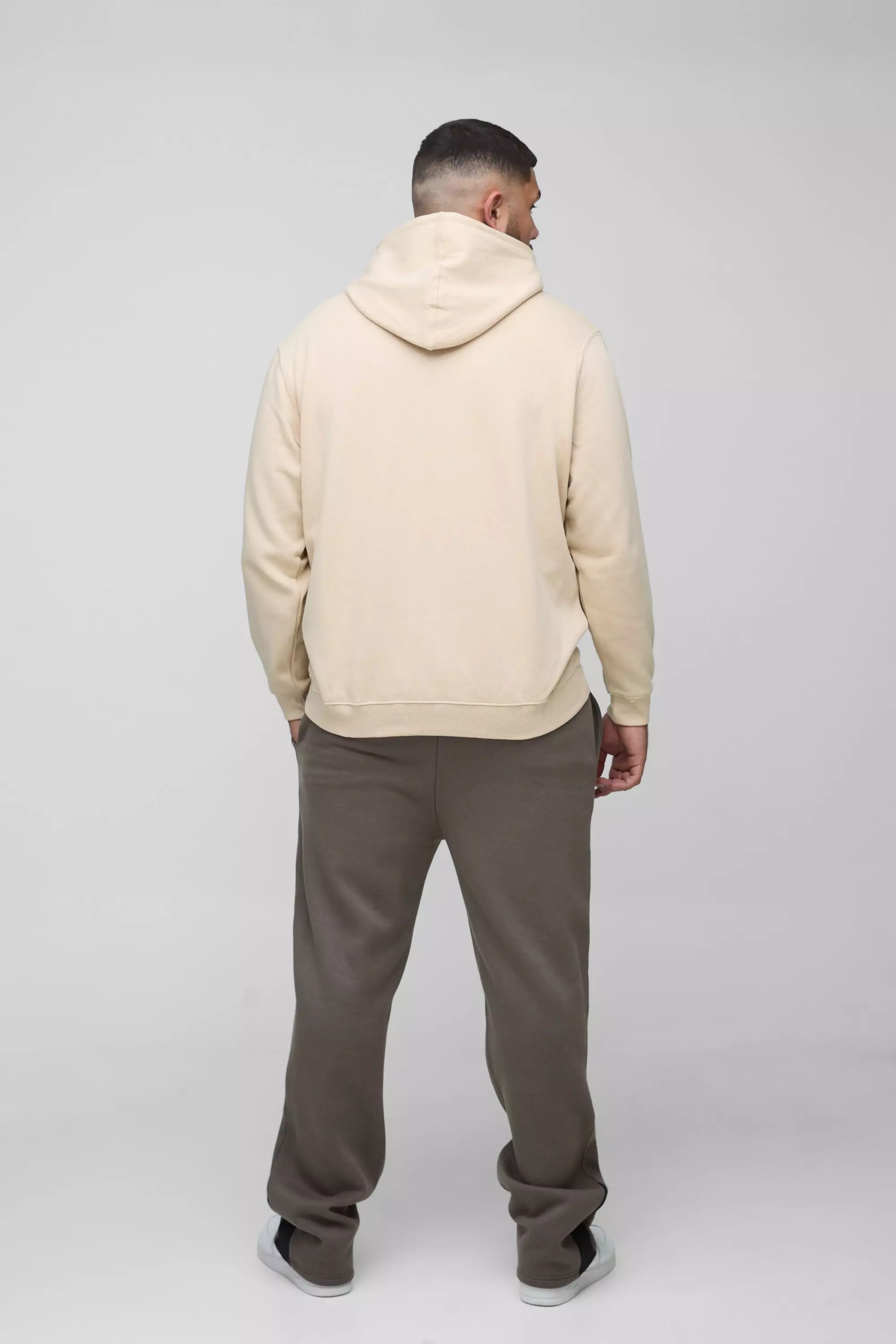 Charcoal Plus Limited Slim Flare Cargo Gusset Joggers alternative image
