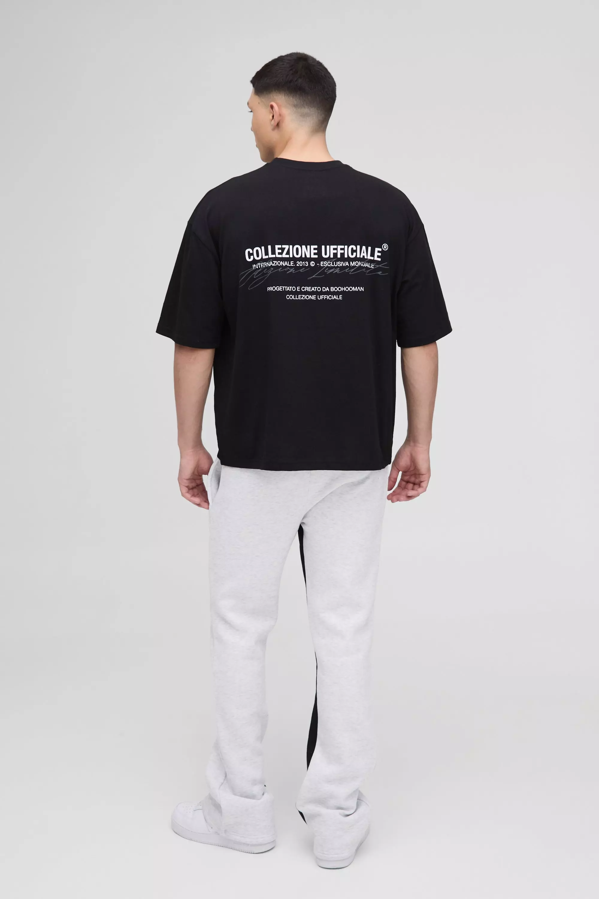 Ash grey Slim Official Gusset Joggers alternative image
