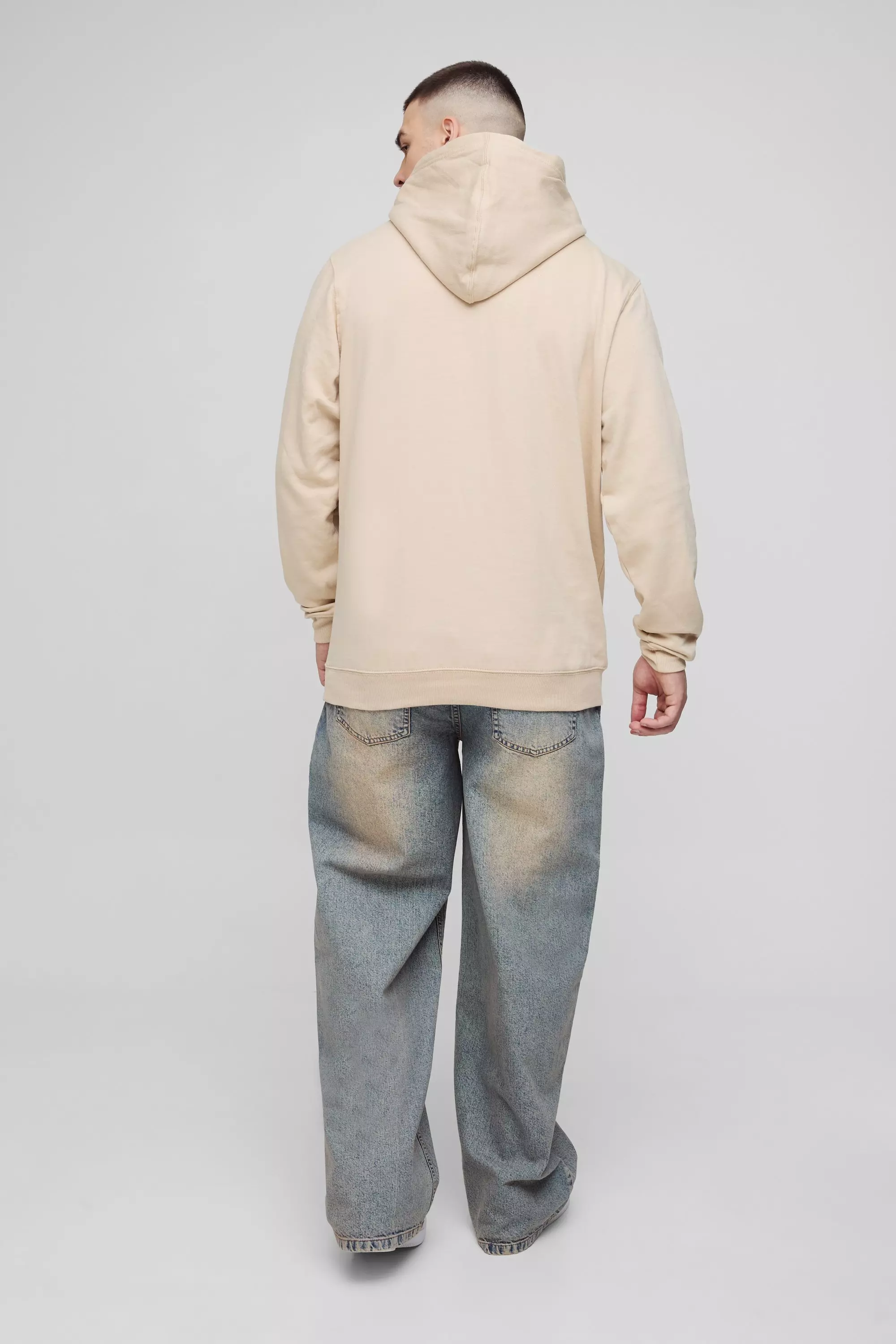 Sand Tall Pour Homme Embroidered Hoodie alternative image