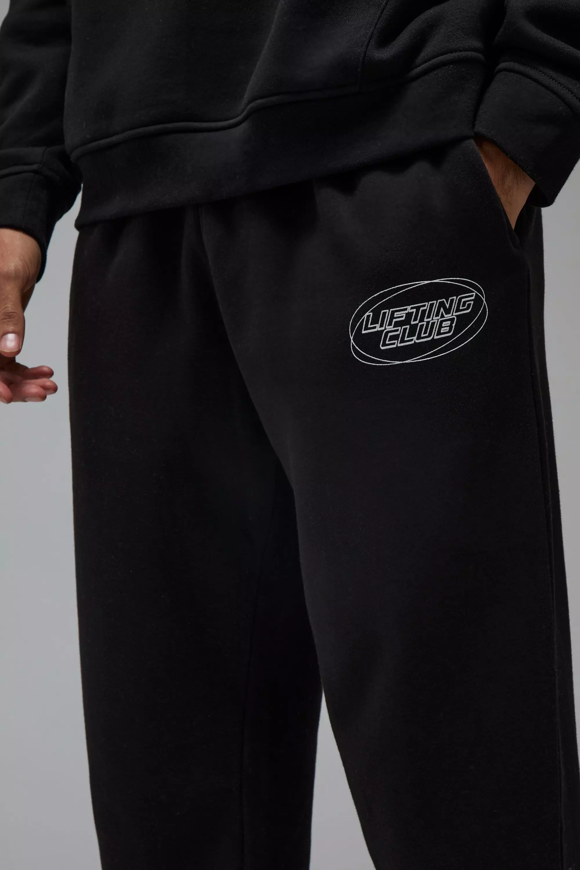 Jogging oversize imprimé flou - MAN Active, Black autre image