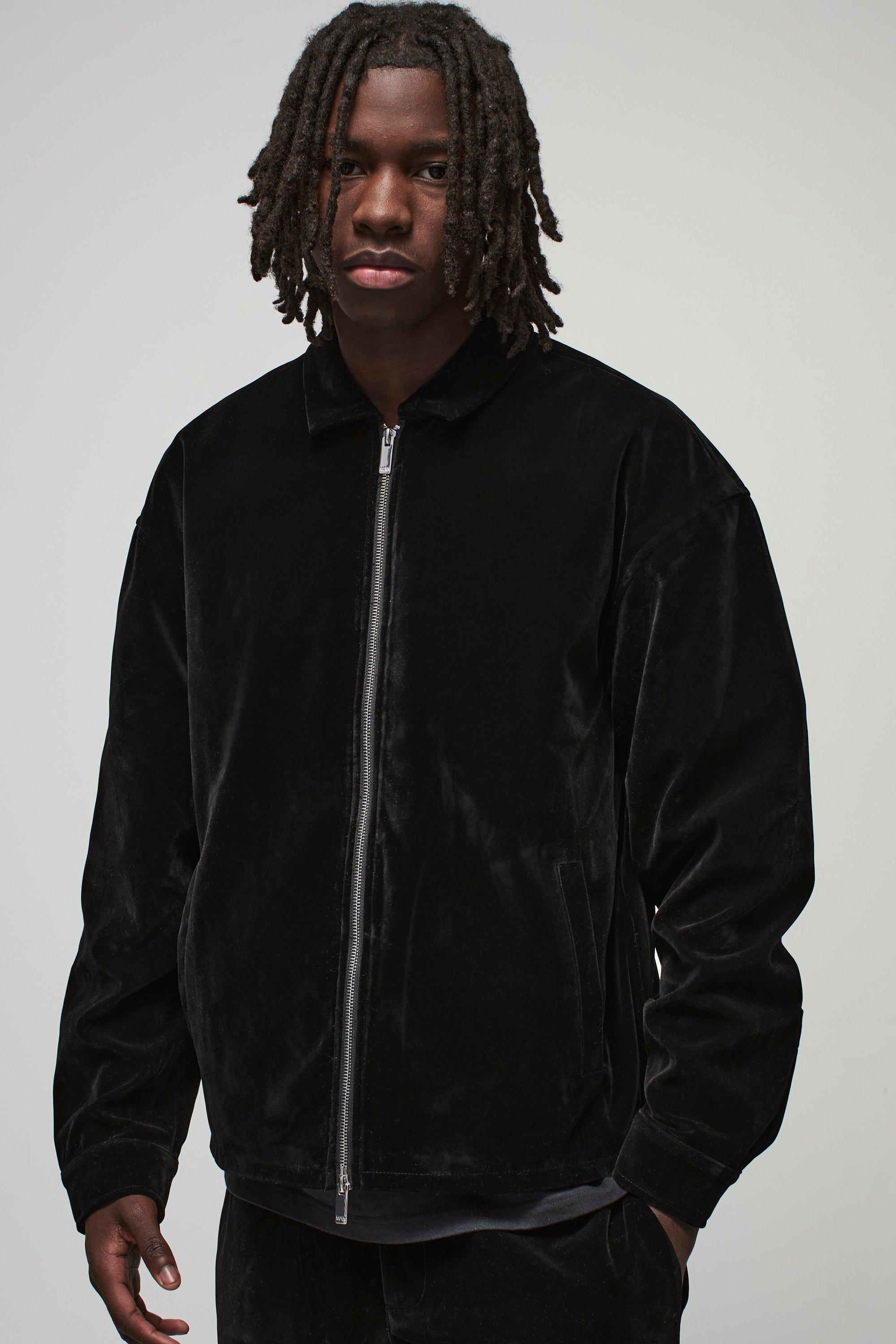 Men's Velvet Shirts | Velour Shirts | boohooMAN USA