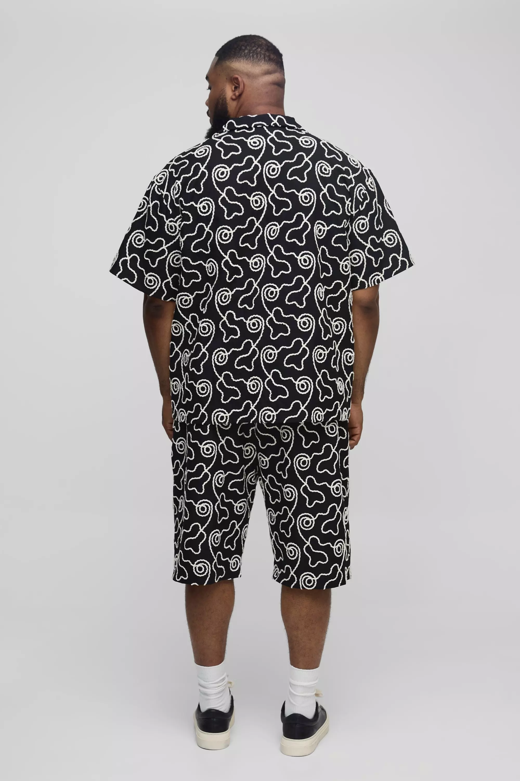 Grande taille - Chemise à broderie, Black autre image
