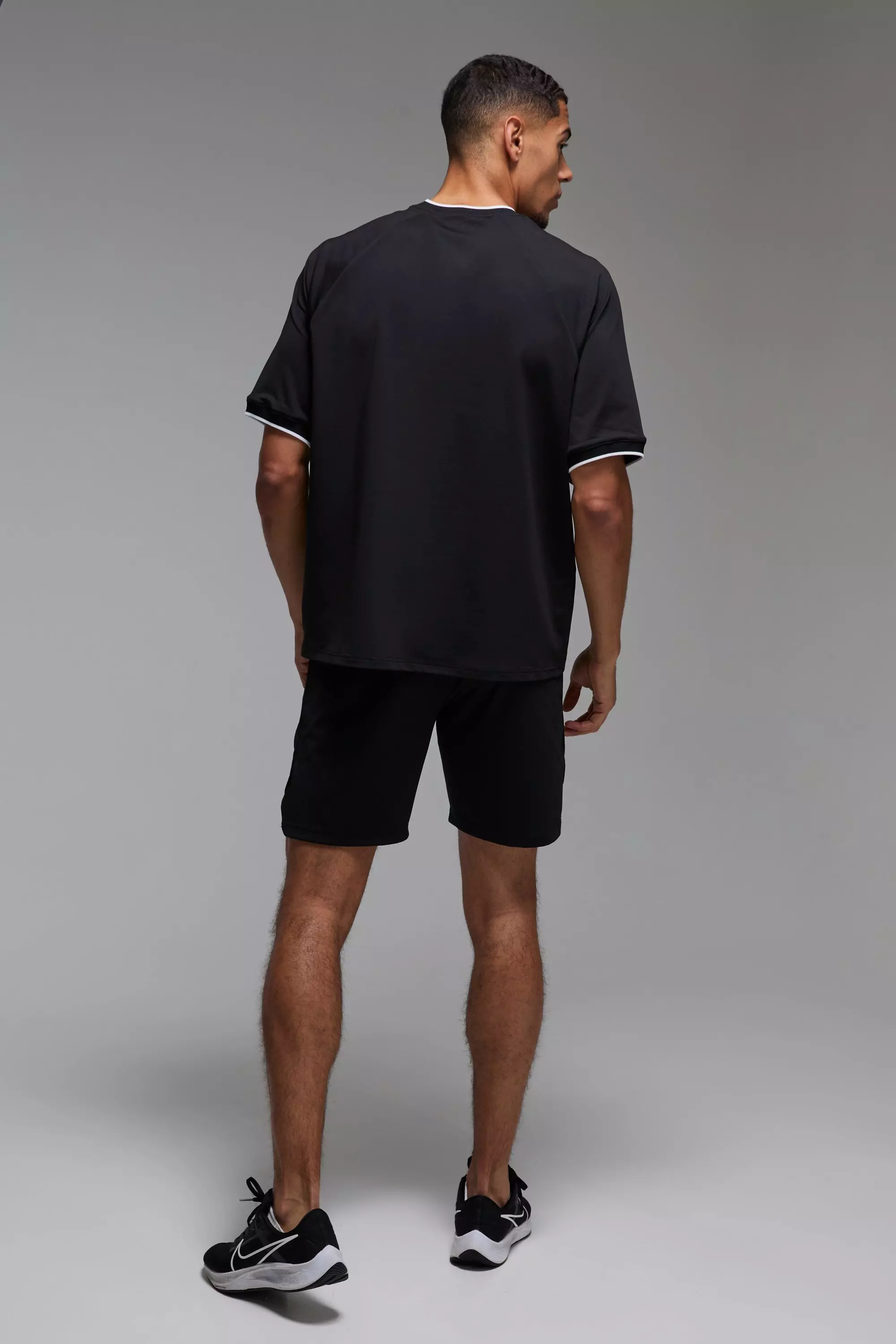 Black Man Sport Oversized Performance T-shirt alternative image