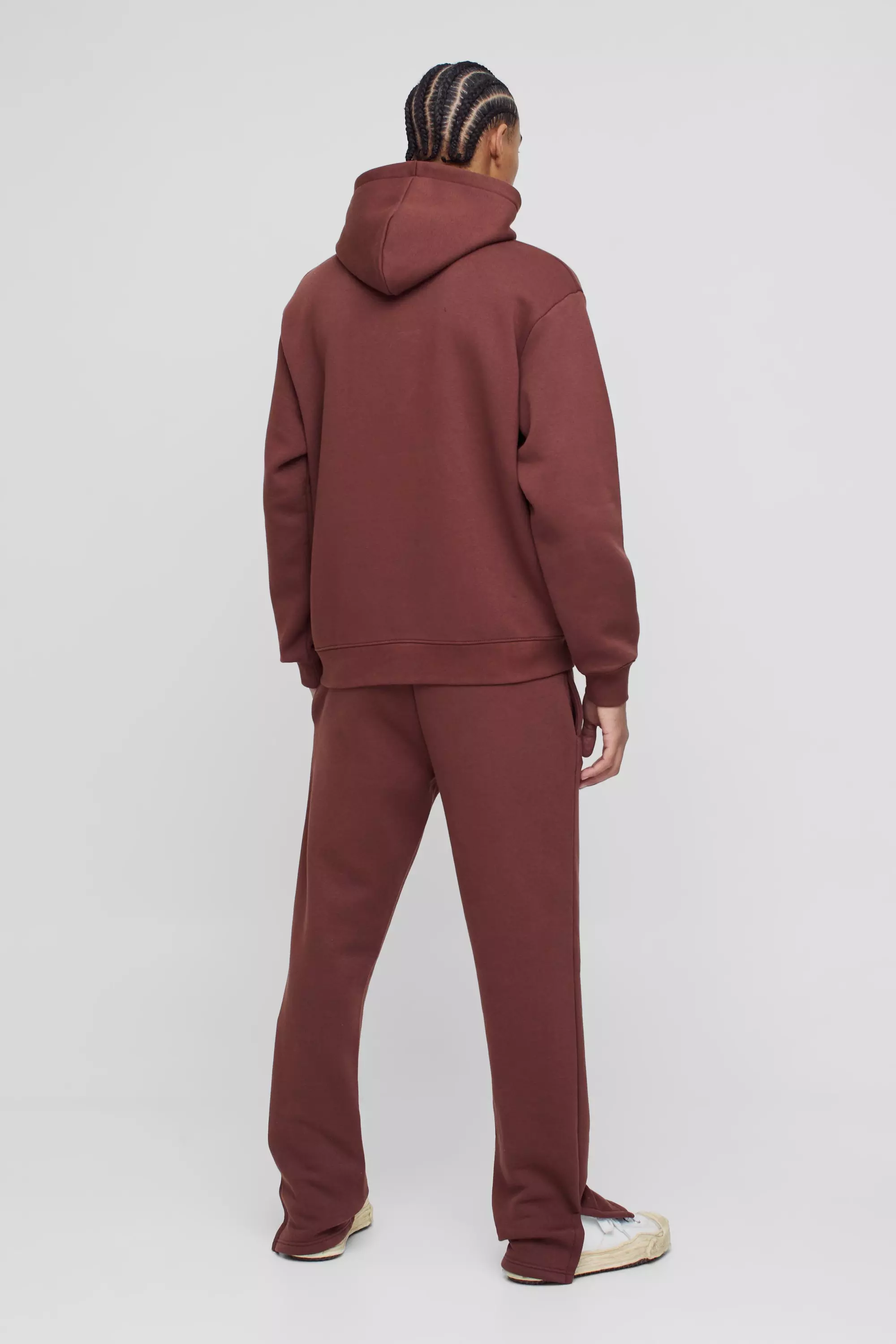 330Gmode Basic Oversize Hoodie, Chocolate alternatives Bild