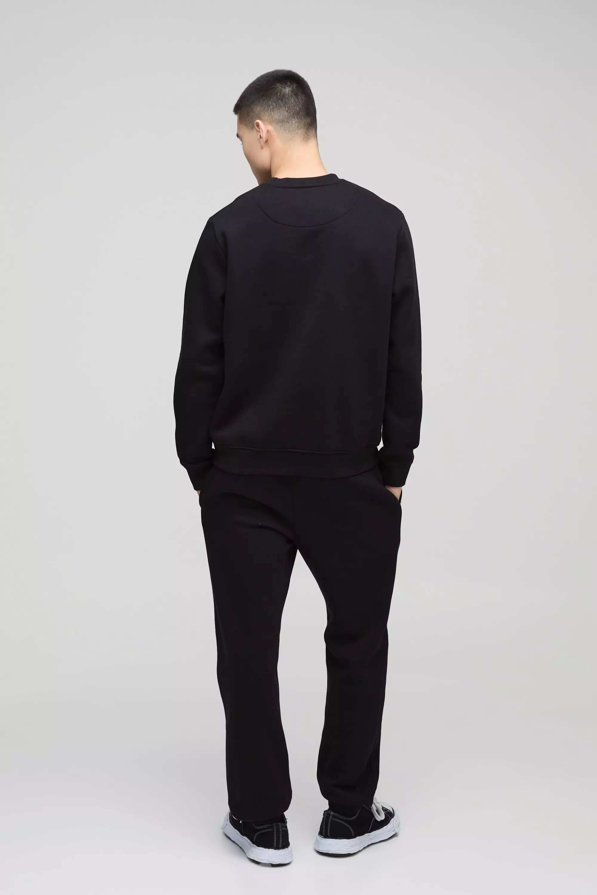 330gsm Homme Rundhals-Sweatshirt, Black alternatives Bild