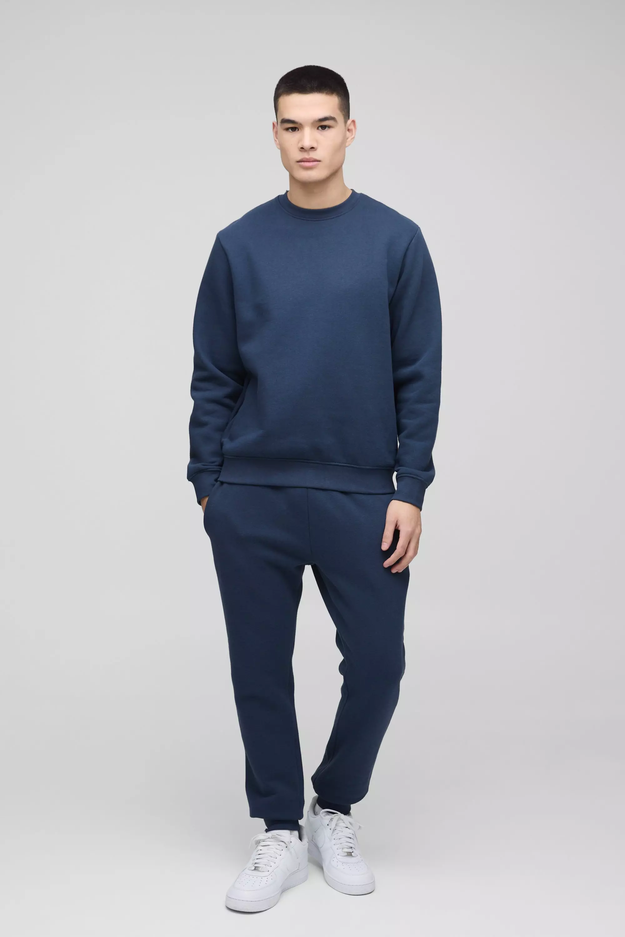 330gsm Skinny Basic Jogginghose, Navy alternatives Bild
