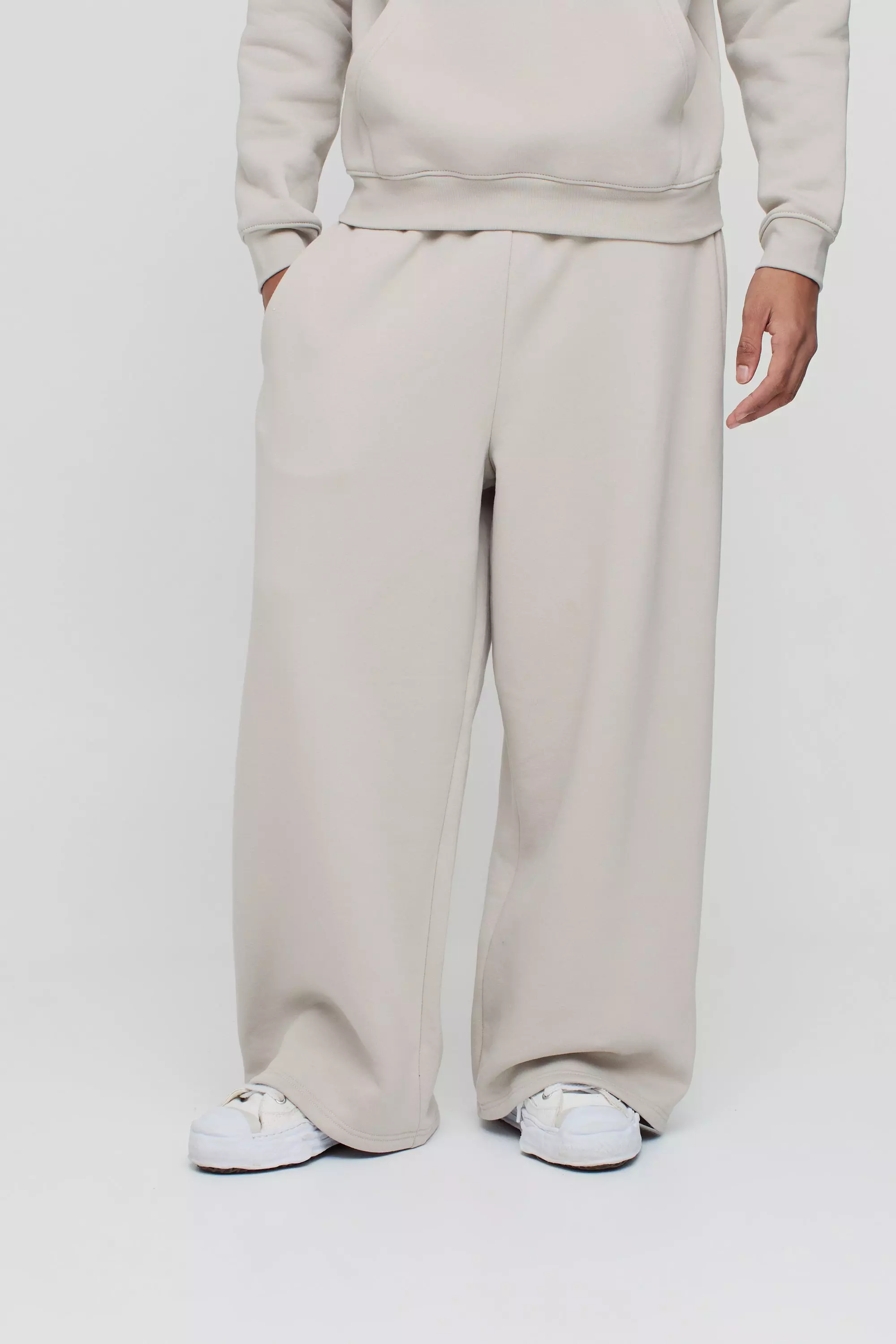 Stone 330GSM Extreme Wide Leg Basic Jogger alternative image