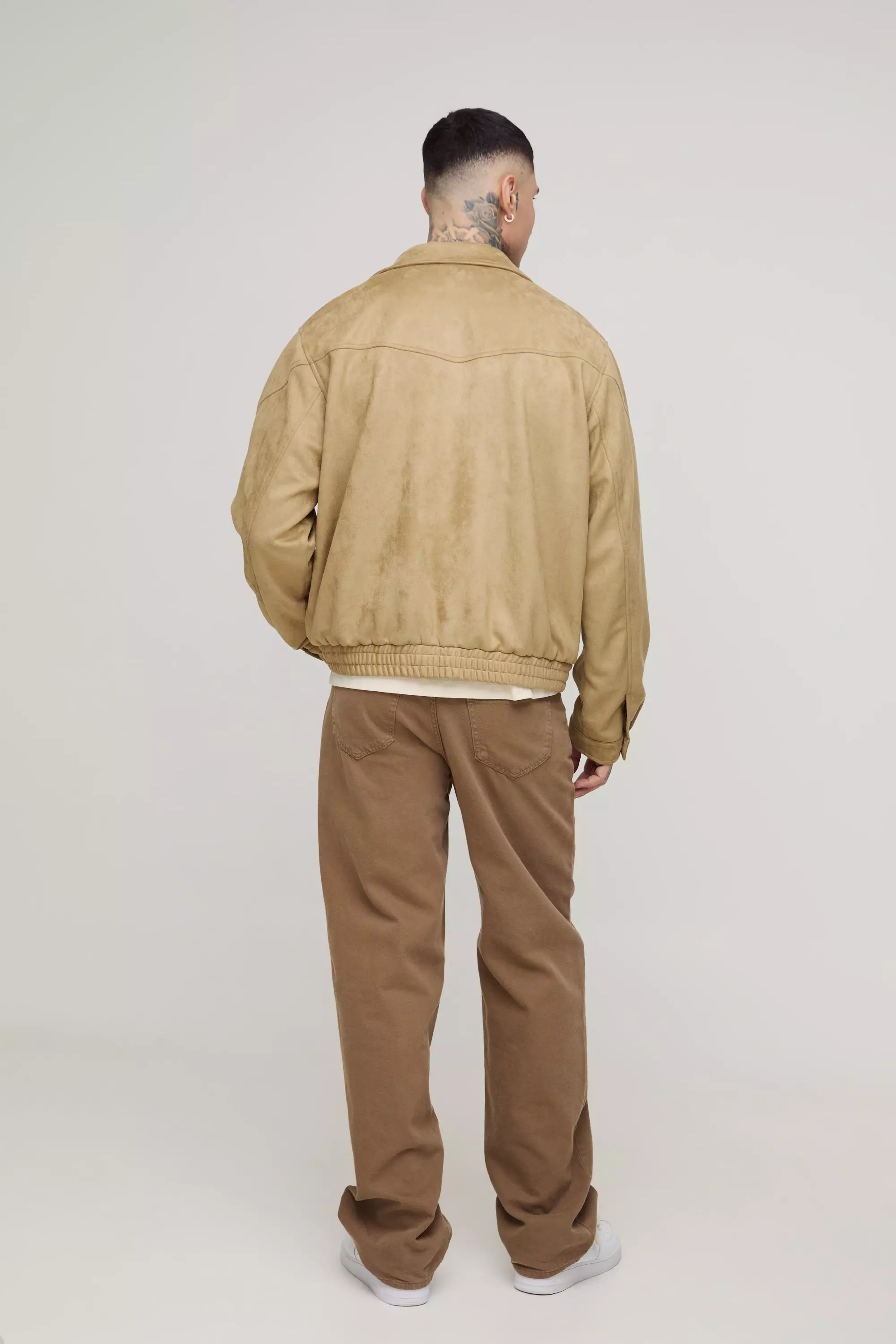 Tall - Veste zippée en synthétique, Stone autre image