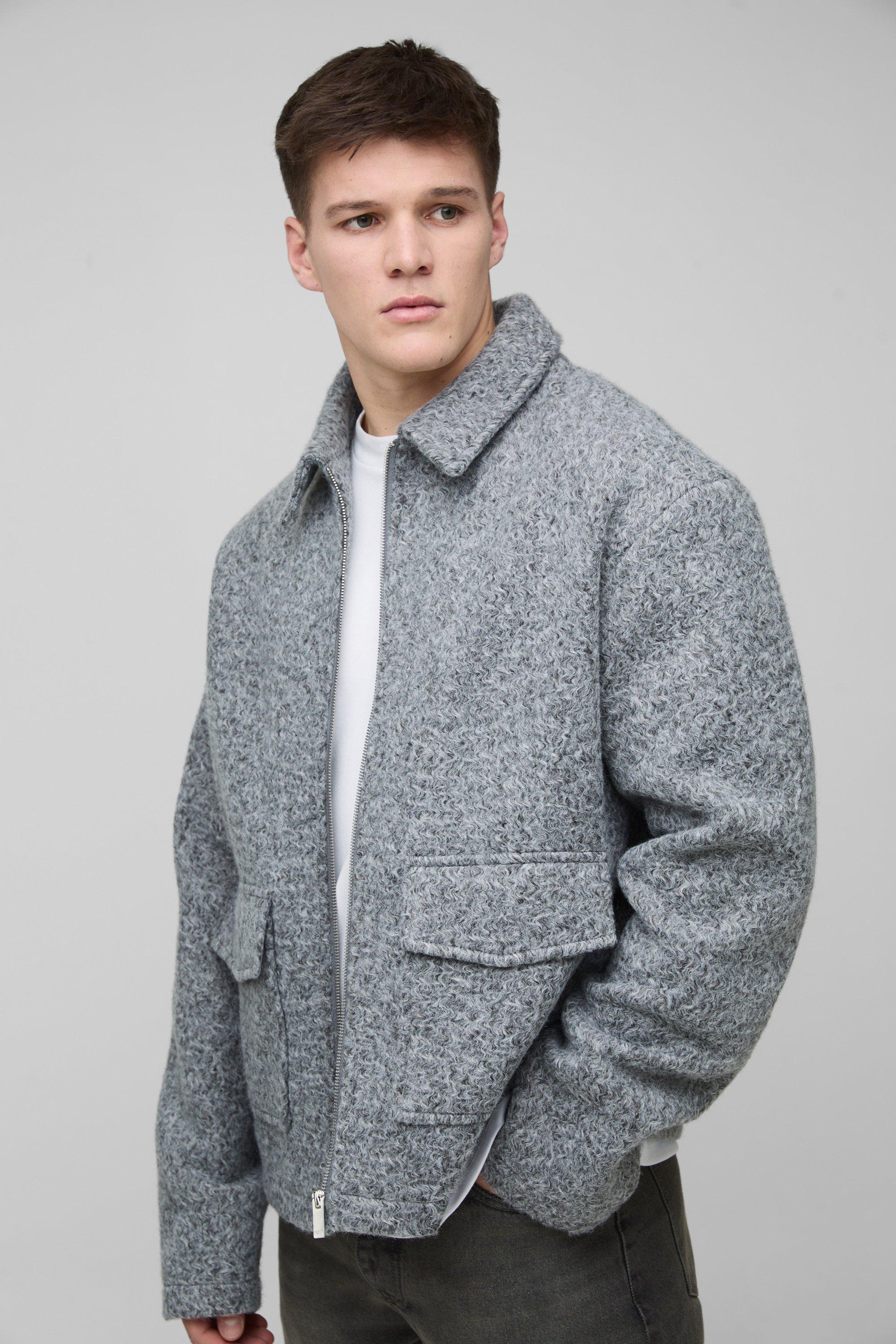 Men's Boucle Jackets | boohooMAN USA