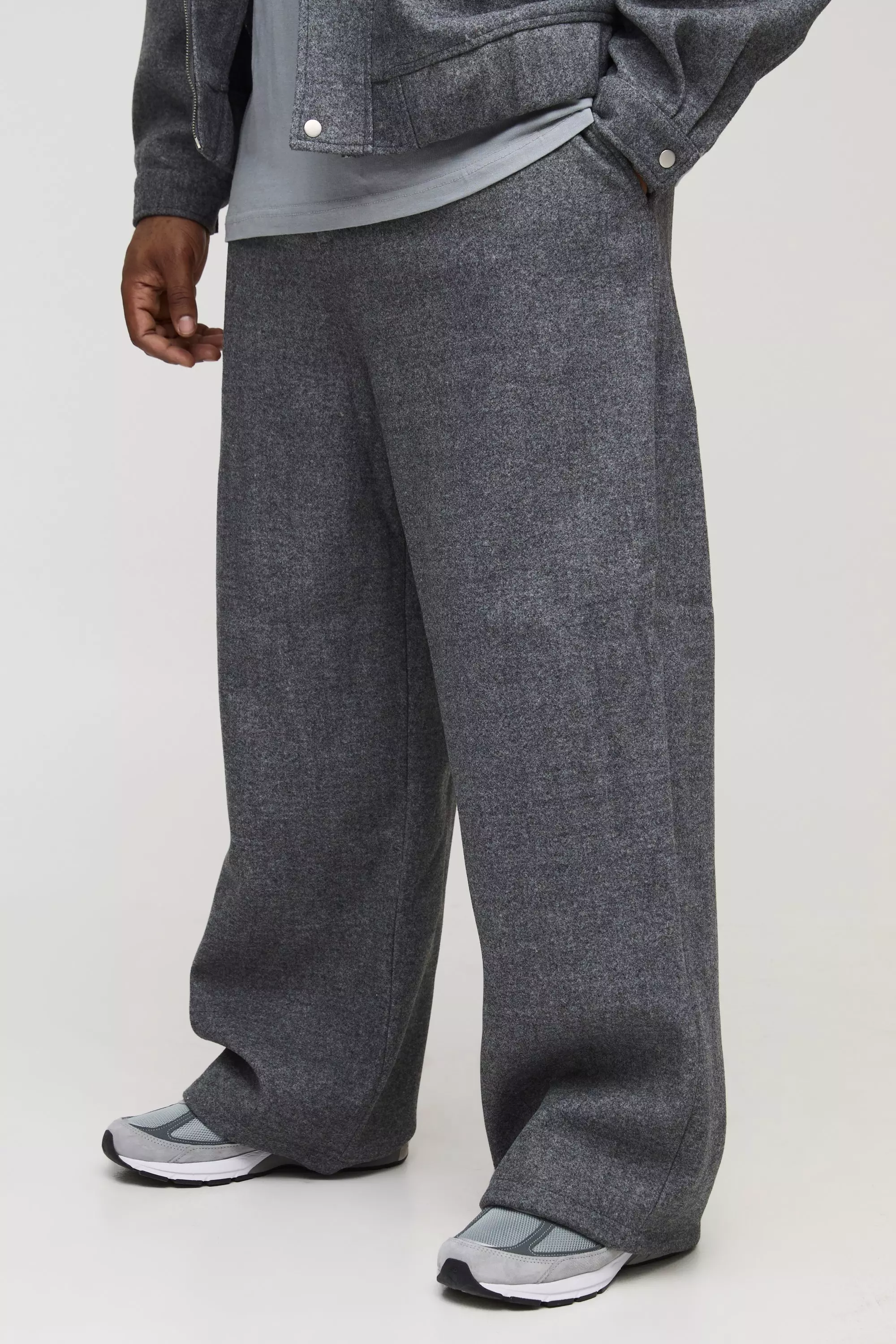 Grande taille - Pantalon large habillé, Charcoal autre image