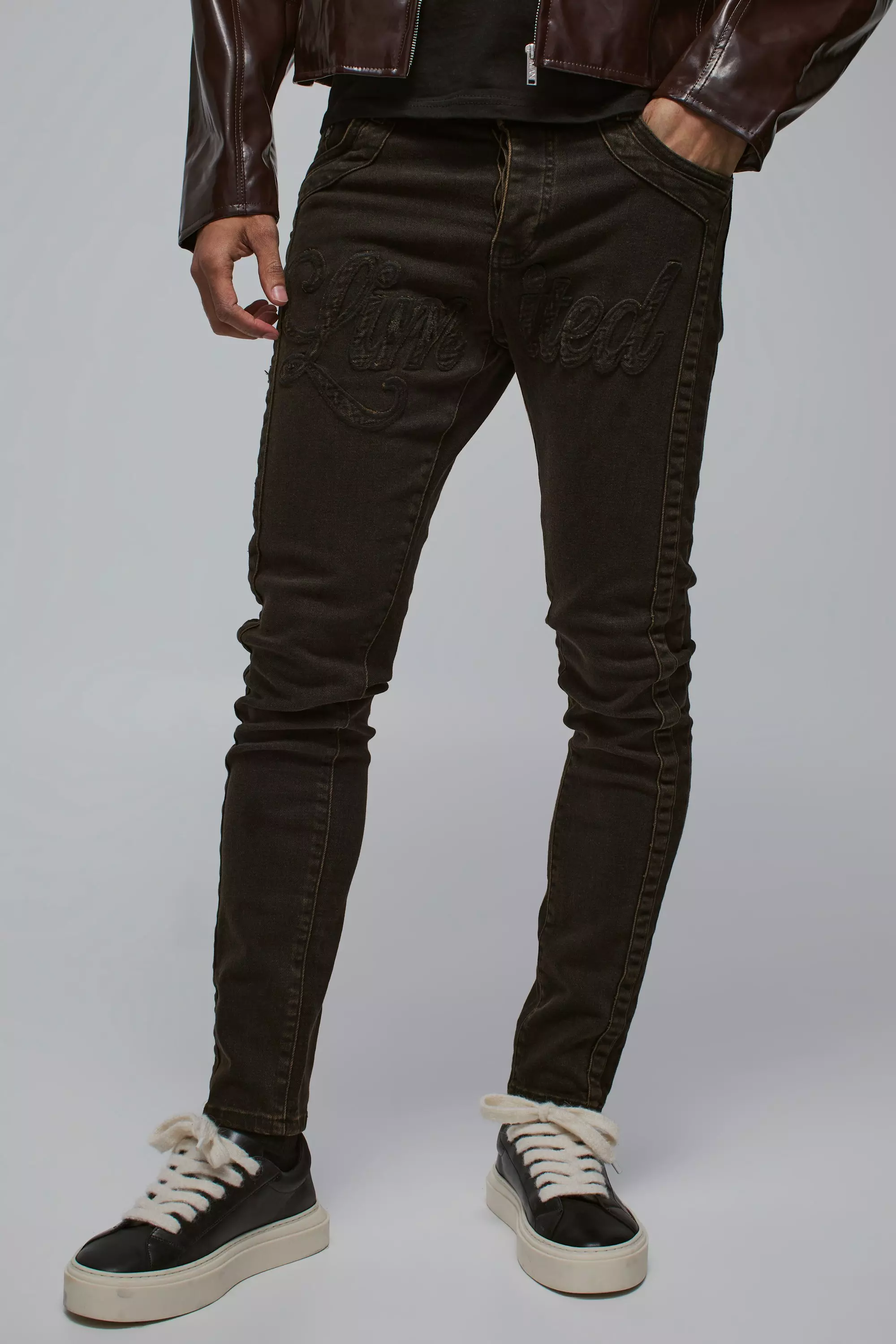 Black Limited Stretch Skinny Jeans alternatieve afbeelding