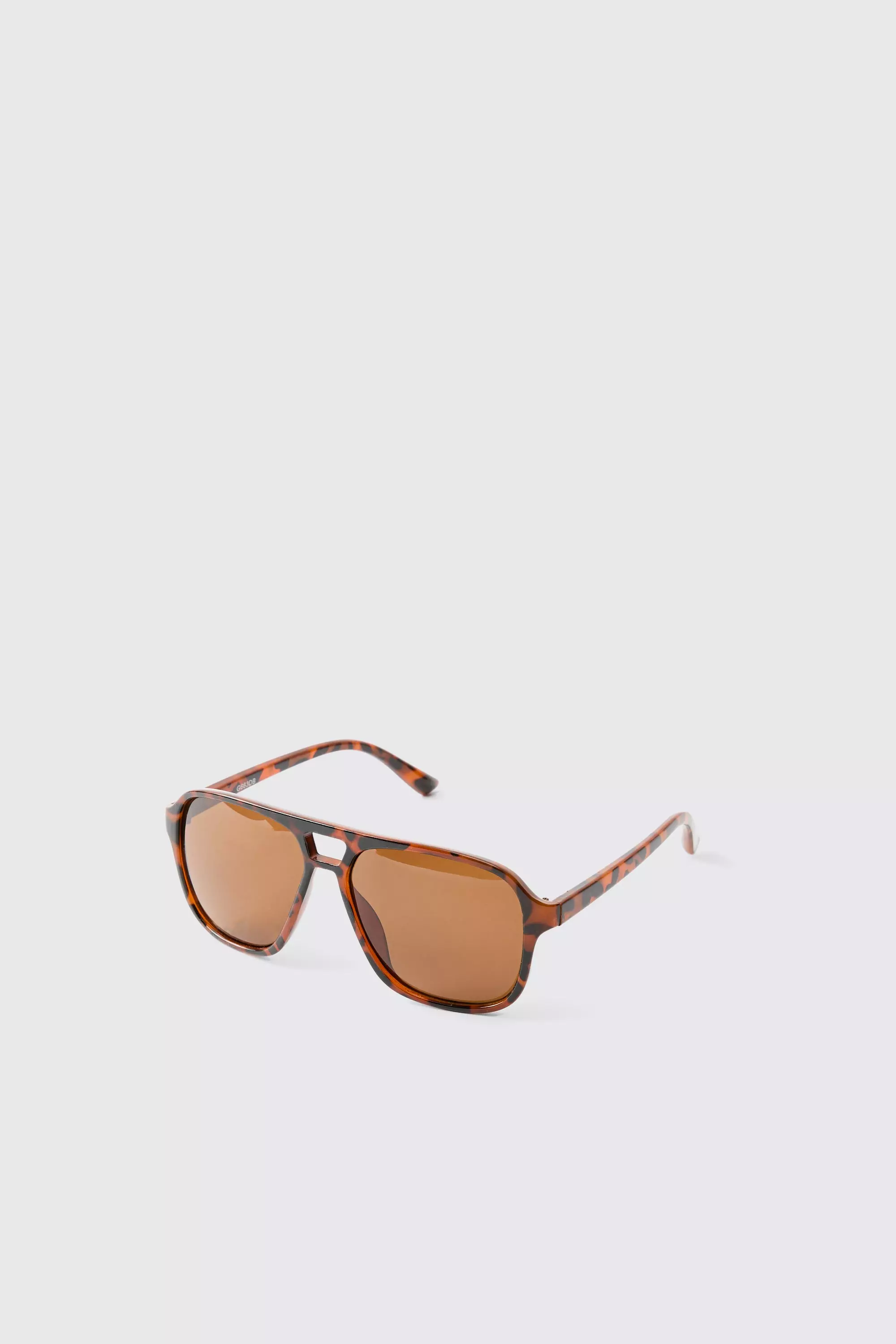 Brown Tortoise Navigator Sunglasses alternative image