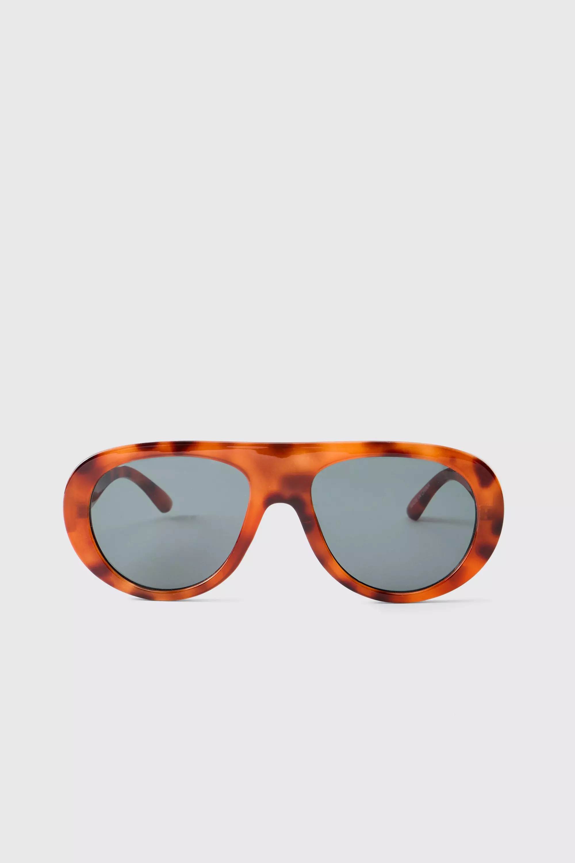 Brown Retro Schildpadden Zonnebril alternatieve afbeelding