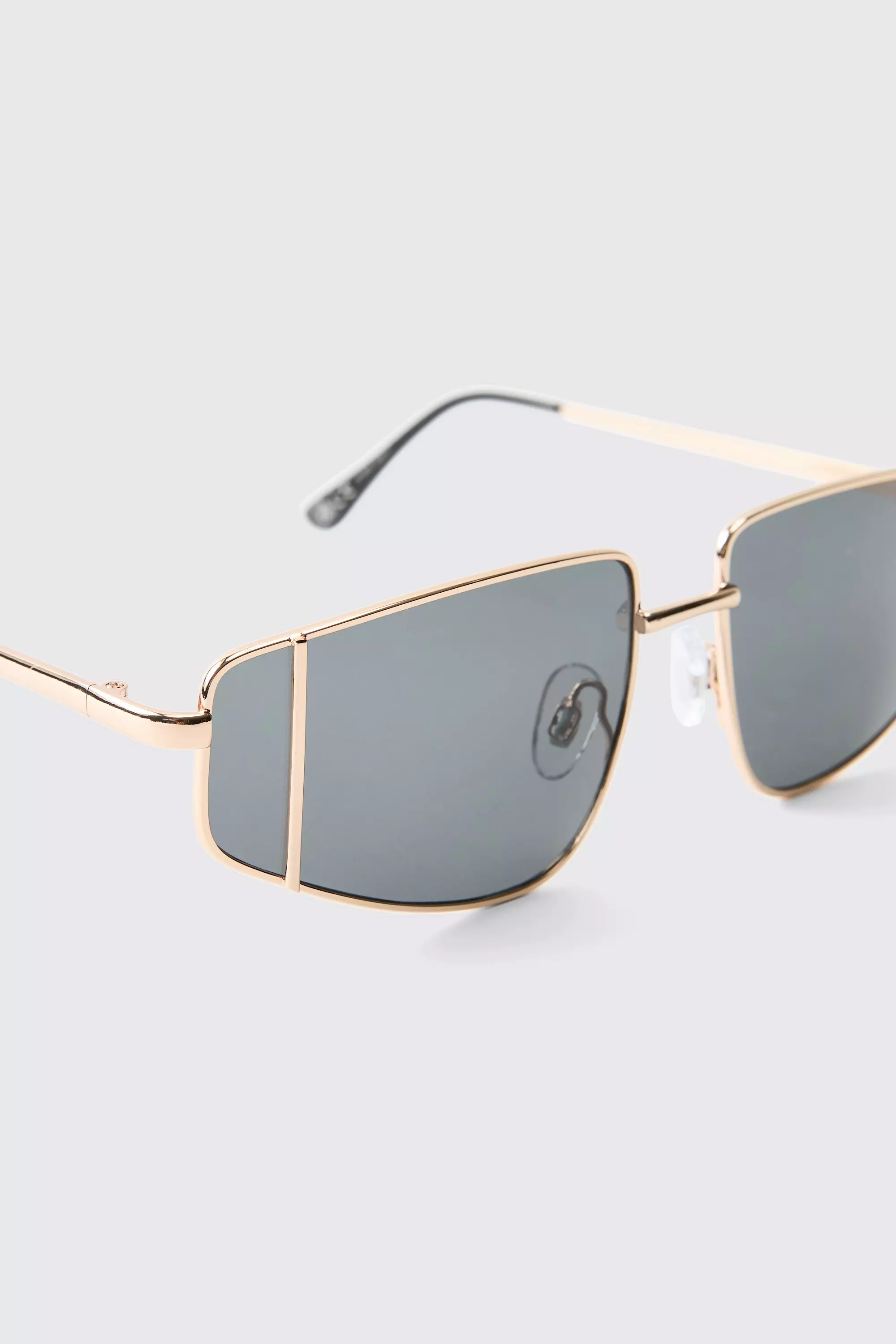 Gold  Metal Navigator Sunglasses alternative image