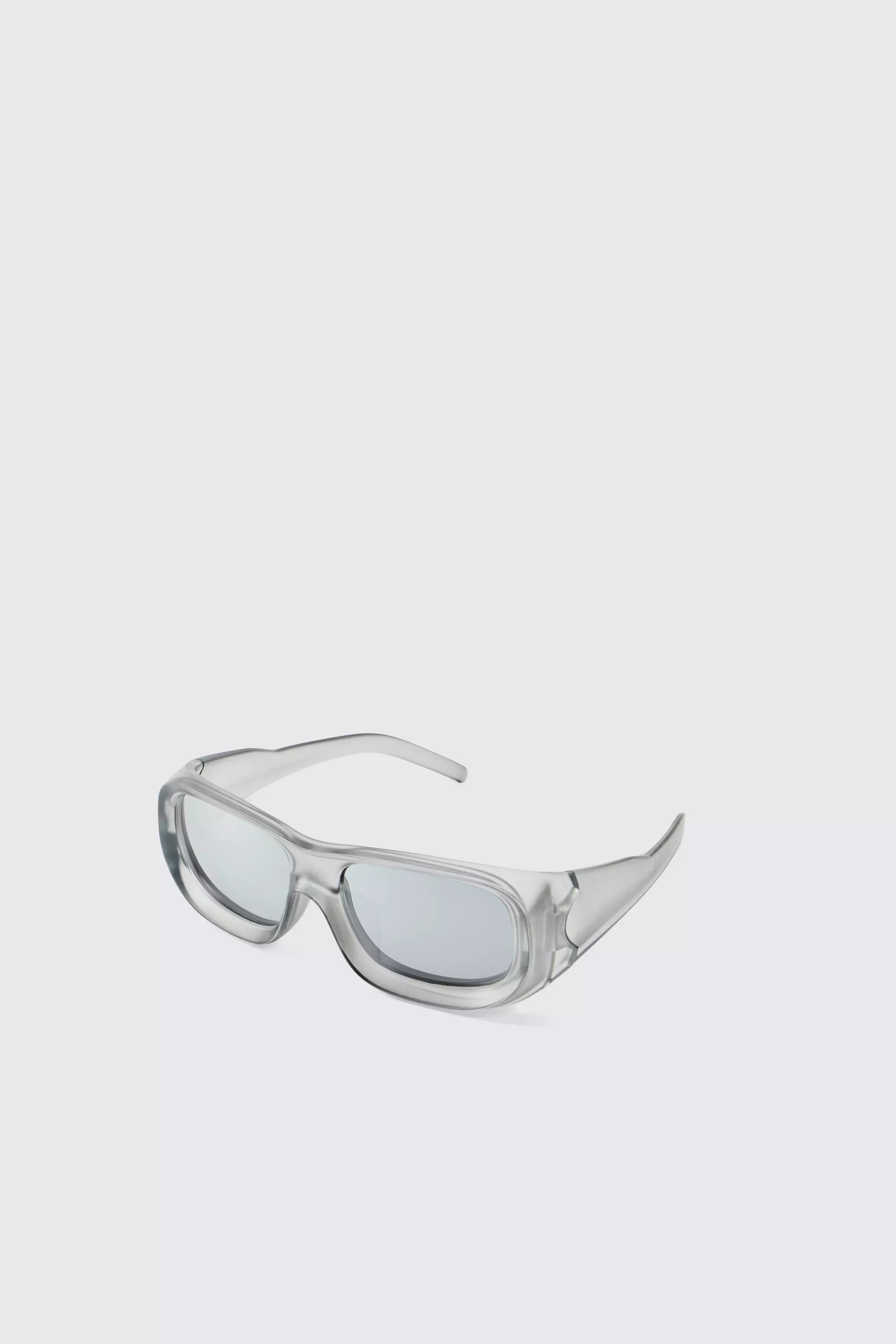 Clear Plastic Square Sunglasses alternative image