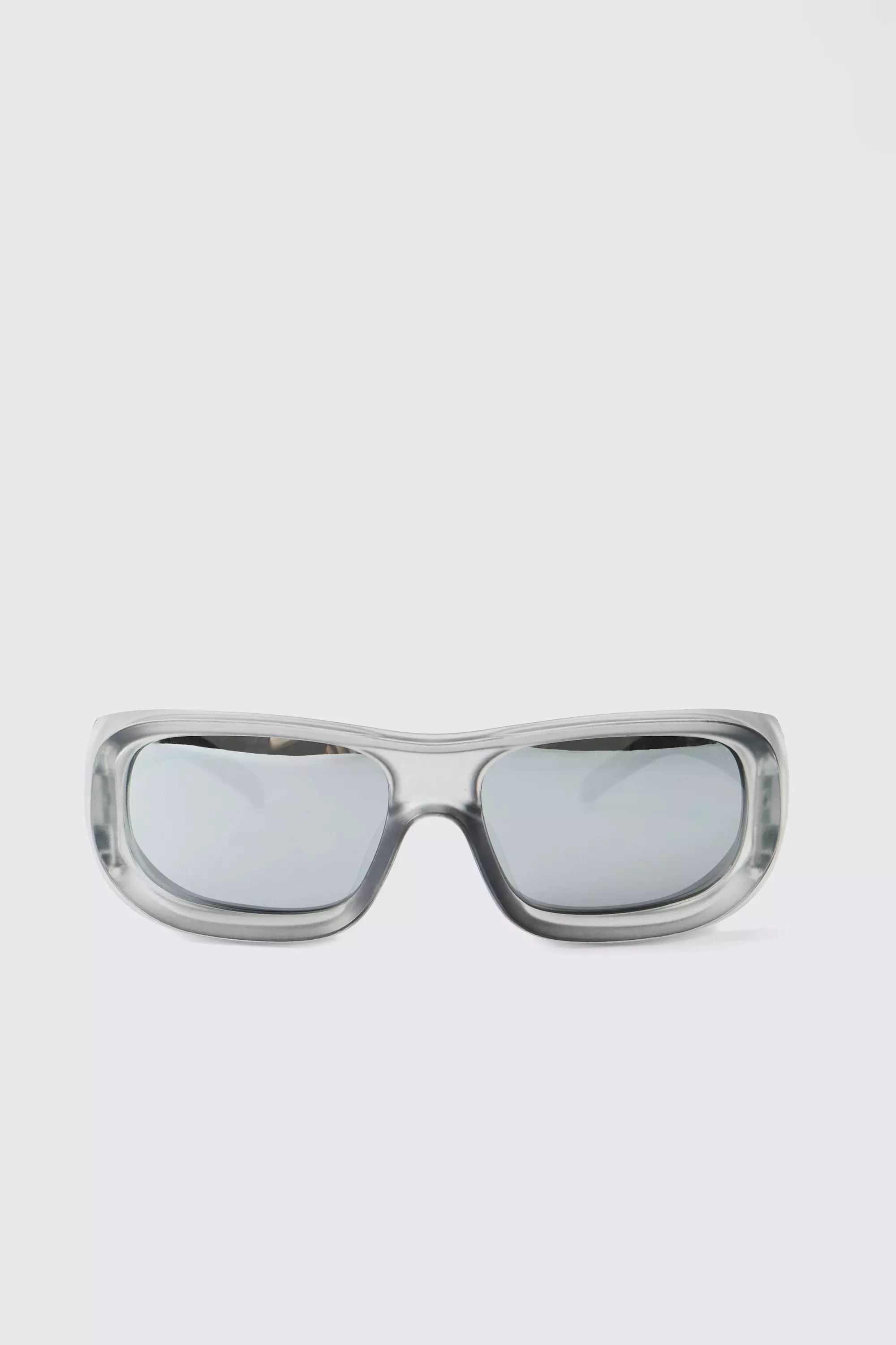 Clear Plastic Square Sunglasses alternative image