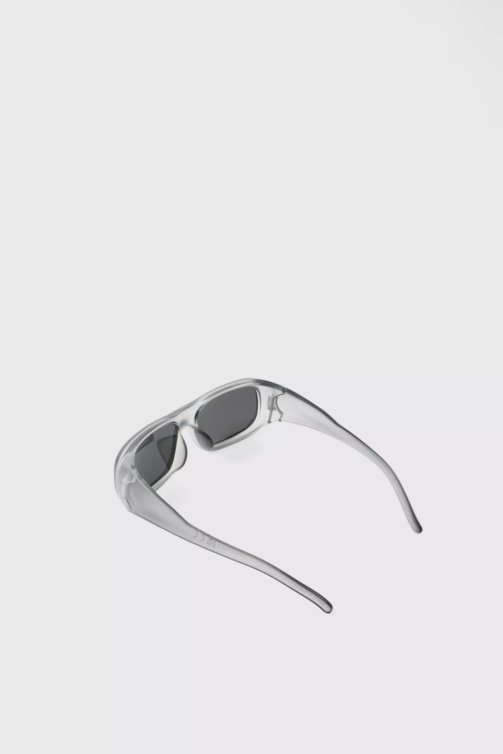 Clear Plastic Square Sunglasses alternative image