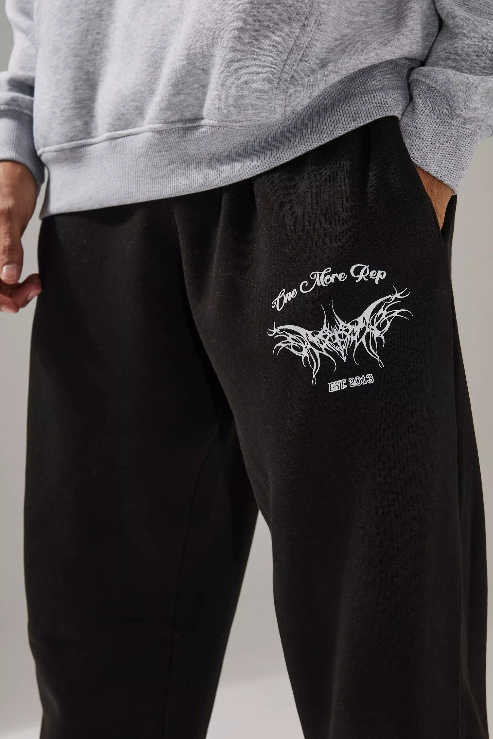 Jogging oversize imprimé - MAN Active, Black autre image