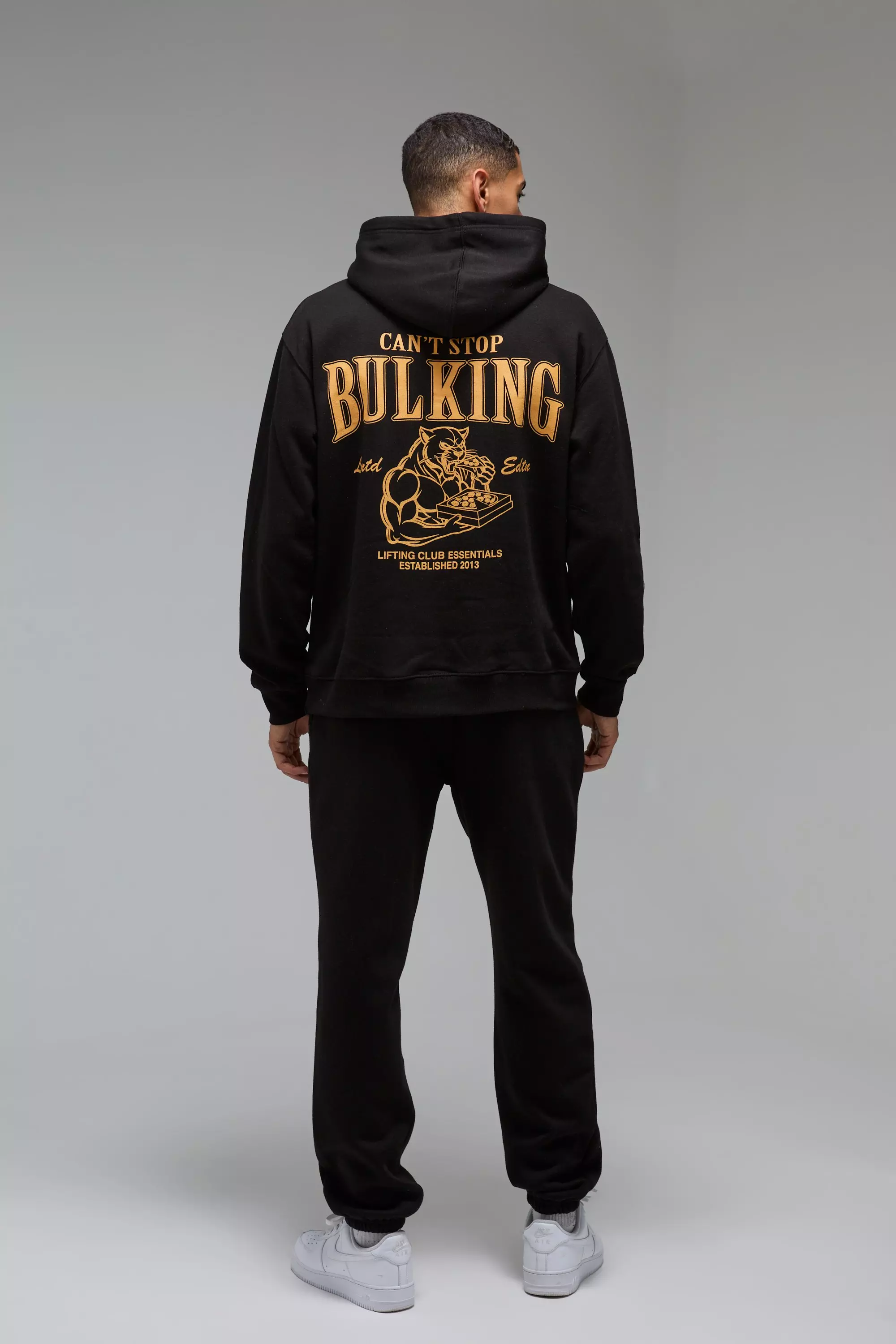 Black Man Active One More Rep Oversized Jogger alternative image