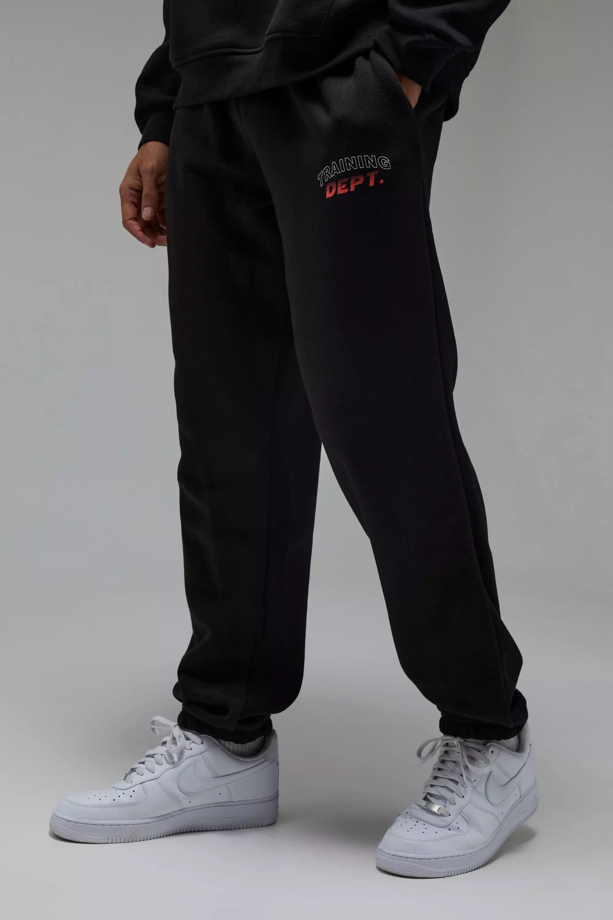 Black Man Active Training Dept. Oversized Jogger alternative image