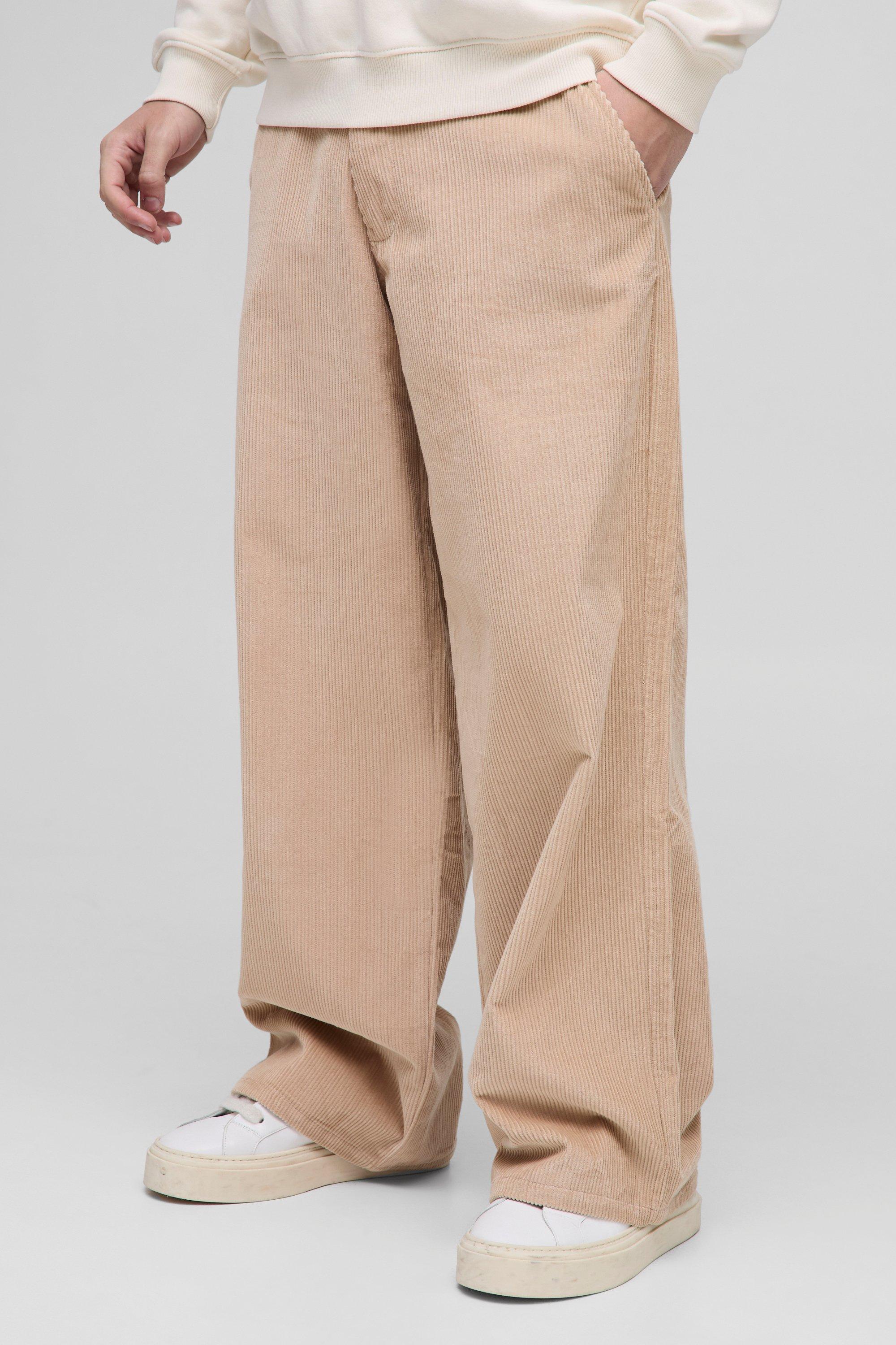 Baggy Corduroy Pants | boohooMAN USA