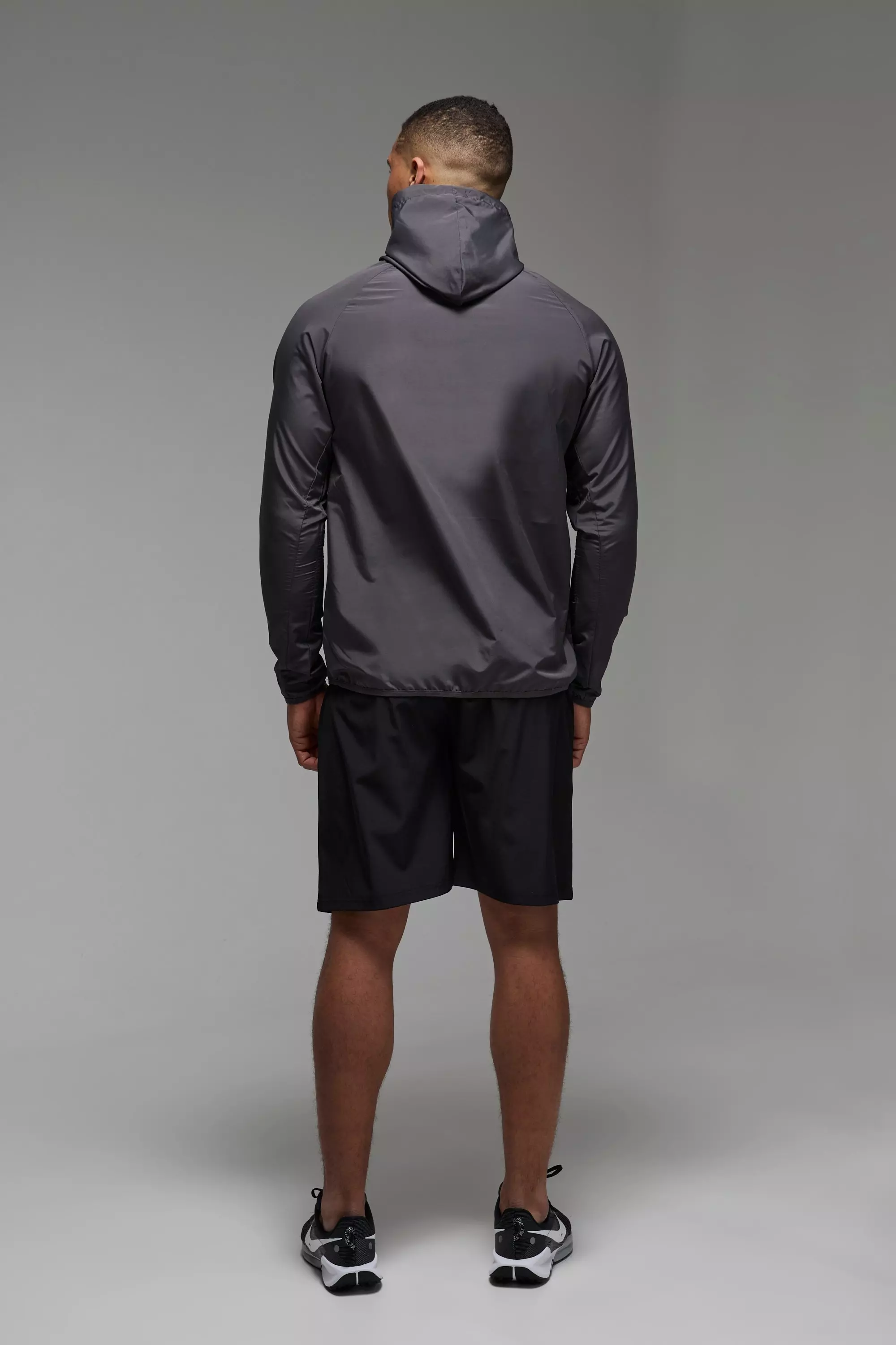 Black Man Active Stretch Woven 9inch Short alternative image