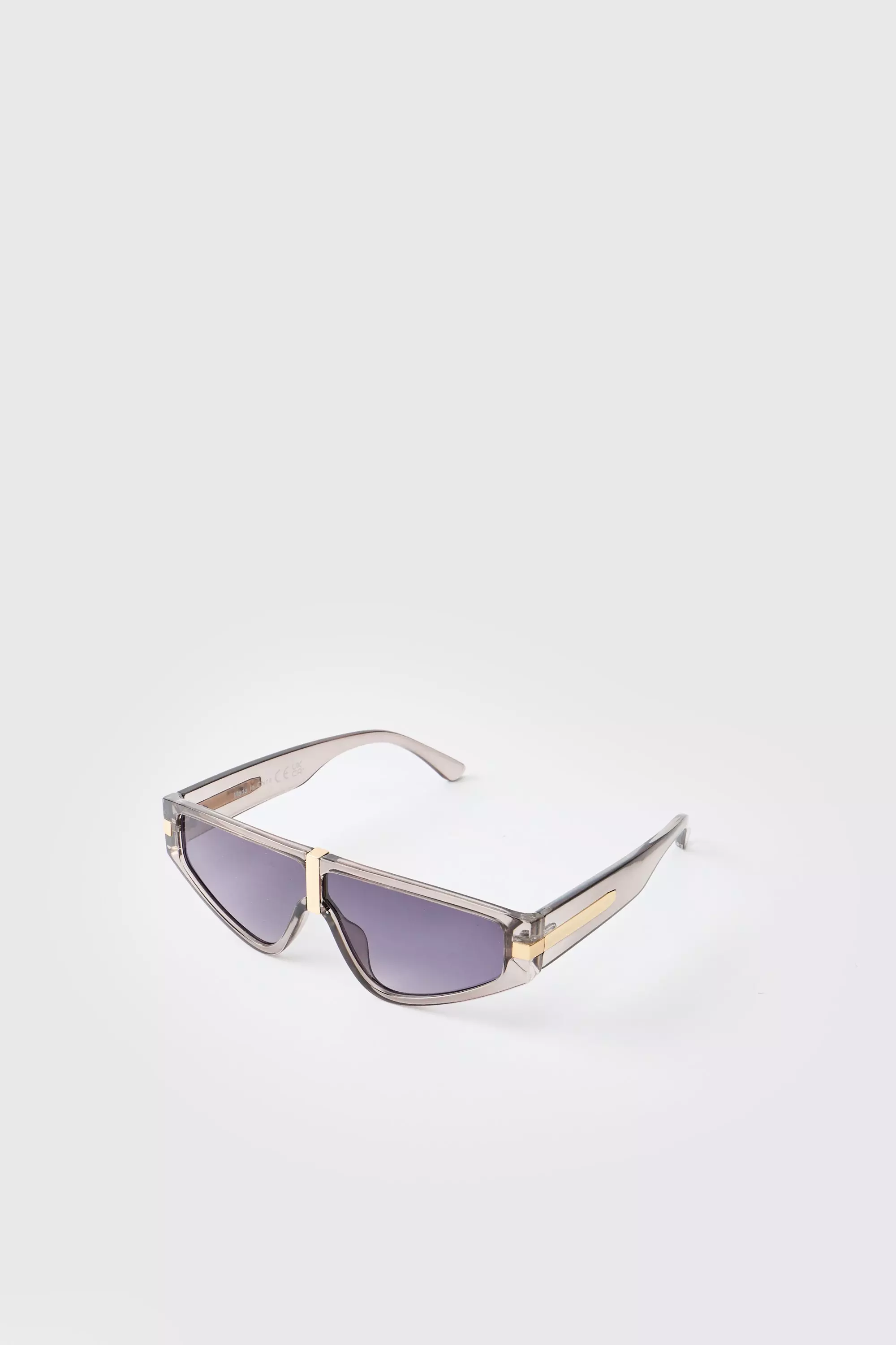 Brown Side Detail Visor Sunglasses alternative image