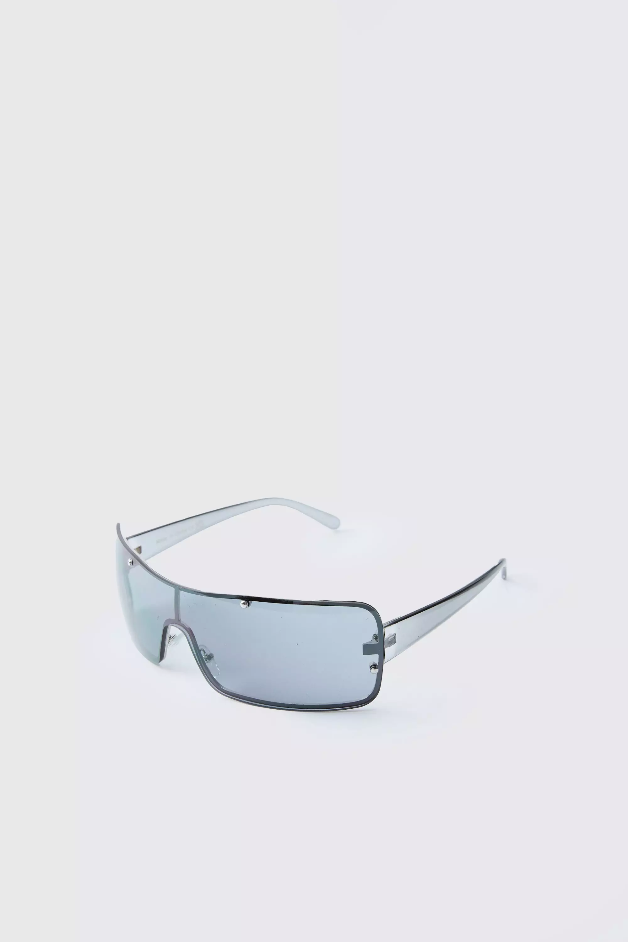 Black Silver Metal Navigator Sunglasses  alternative image
