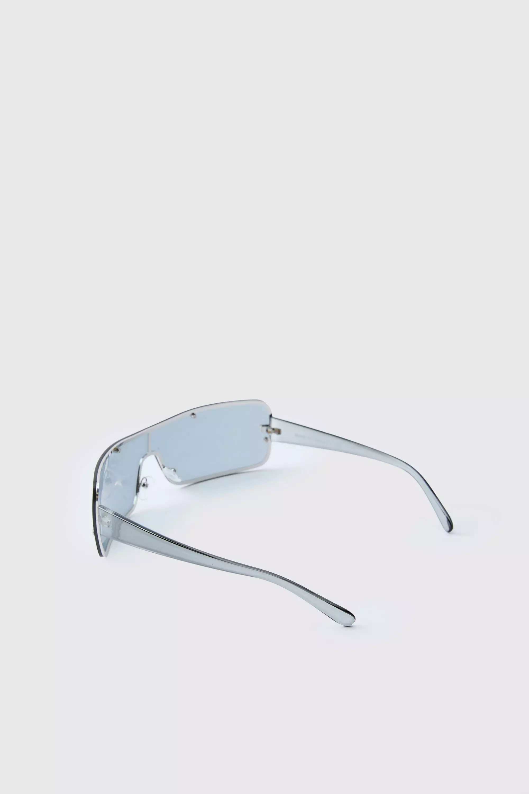 Black Silver Metal Navigator Sunglasses  alternative image