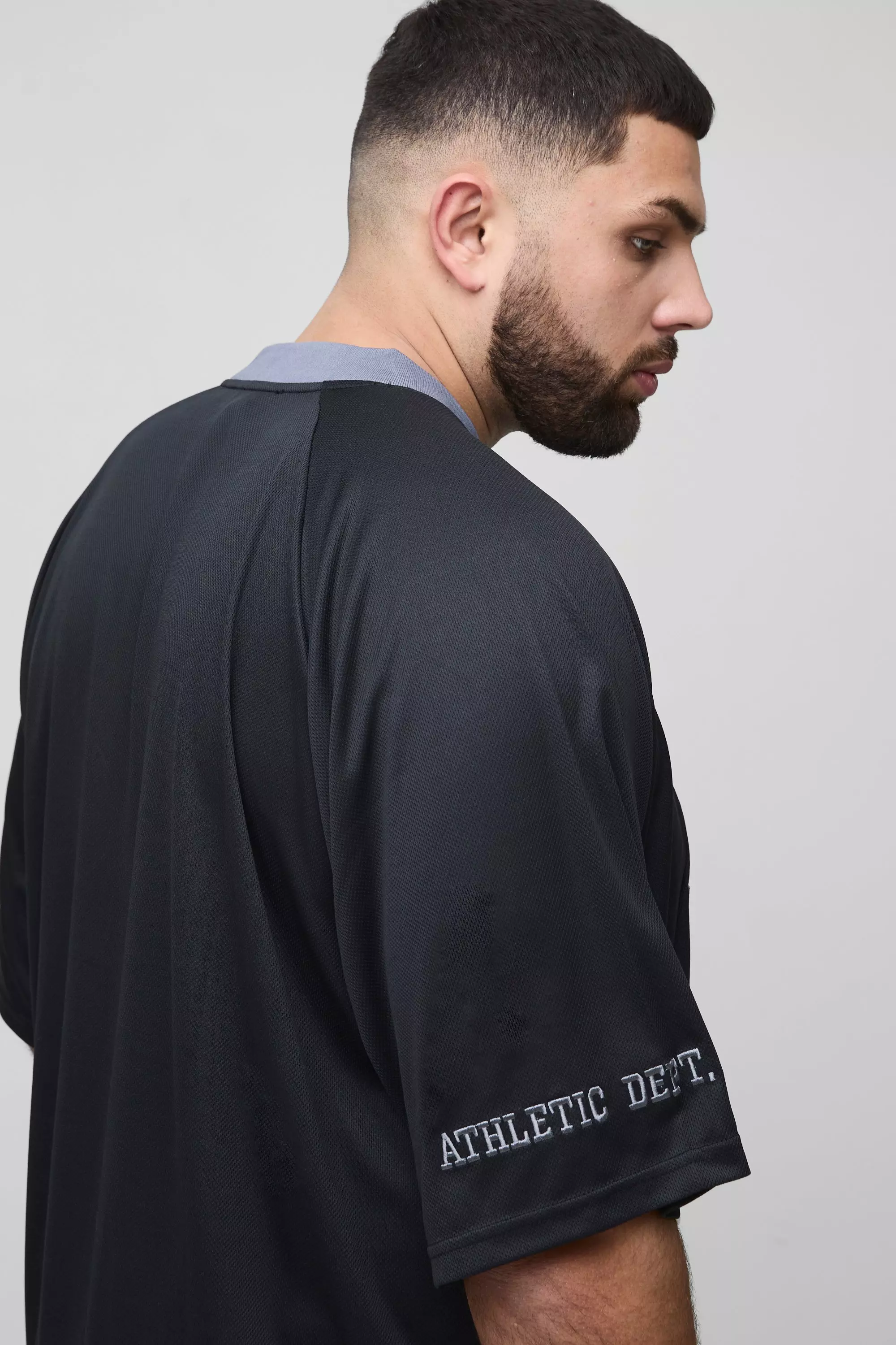 Grande taille - T-shirt à imprimé Worldwide, Black autre image