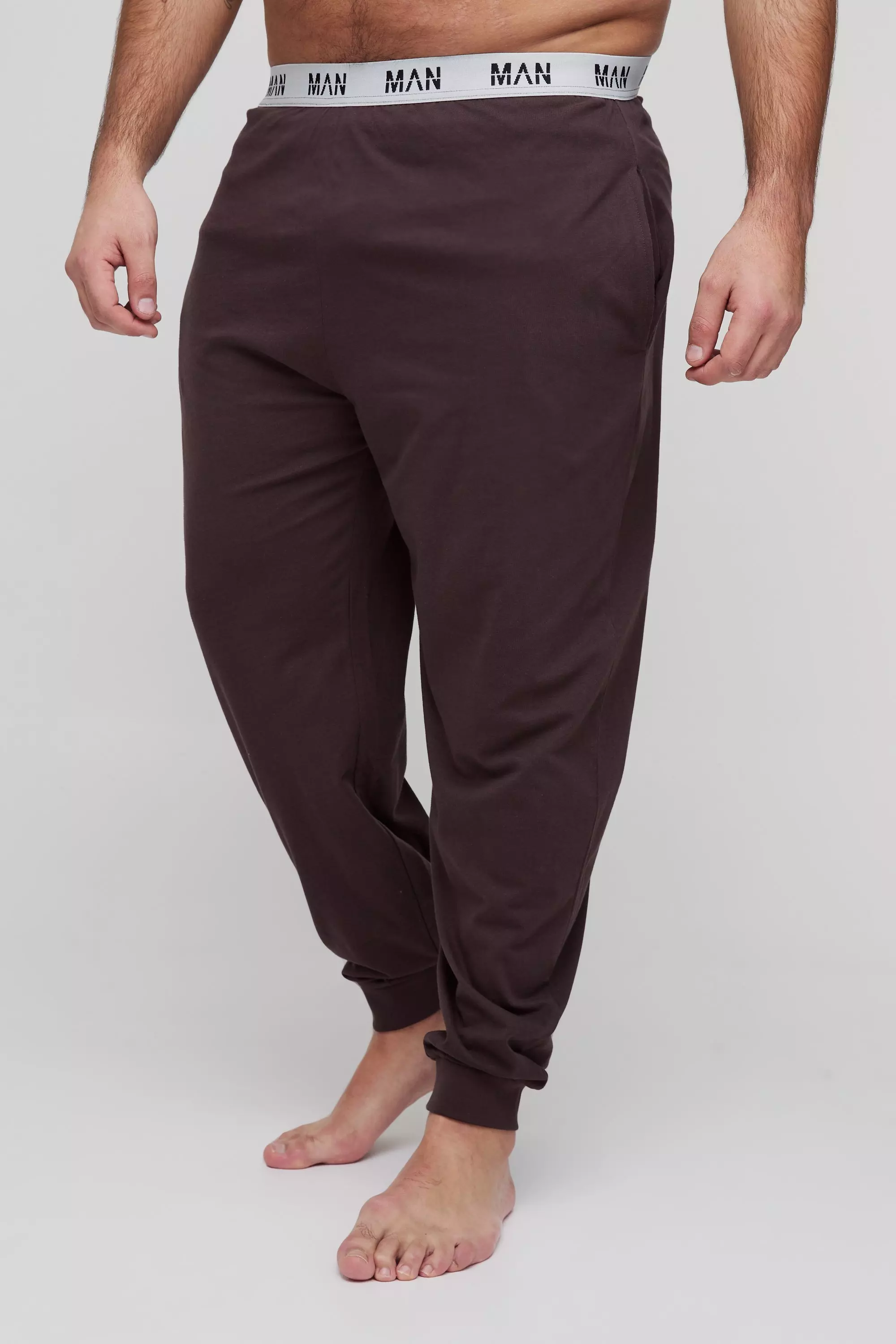 Grande taille - Lot de 2 joggings confort - MAN, Chocolate autre image