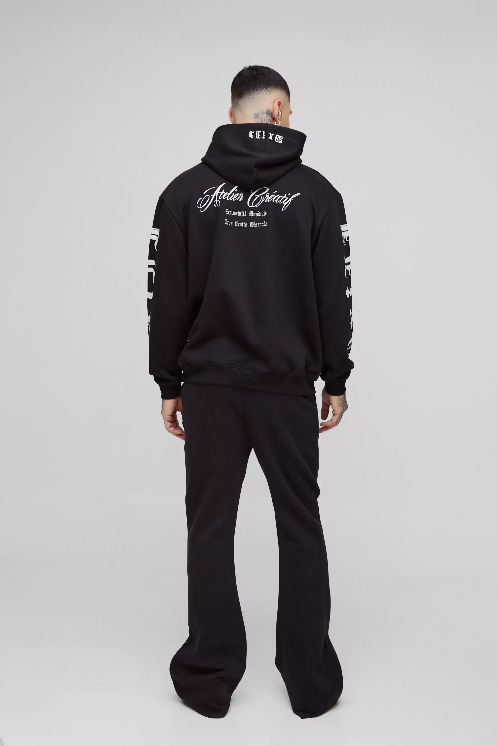 Tall Slim Extreme Flared Sweatpants | boohooMAN USA
