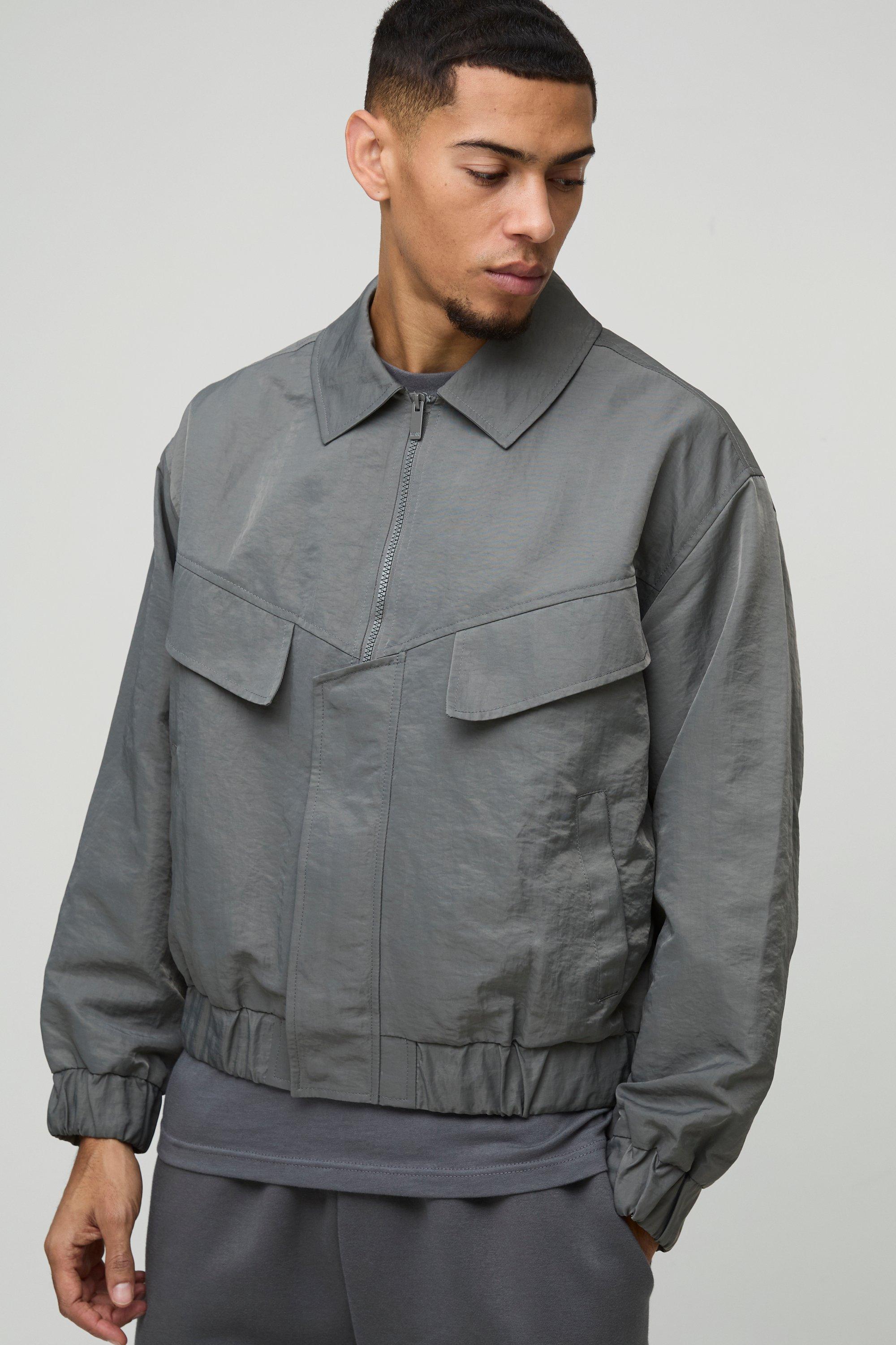 Men's Nylon Jackets | boohooMAN USA