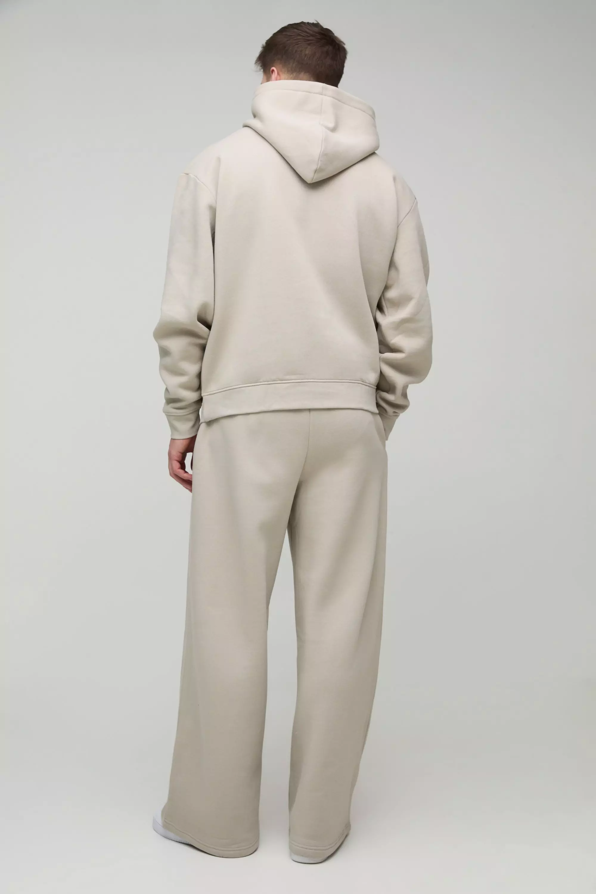 Stone Tall 330GSM Extreme Wide Leg Basic Joggers alternative image