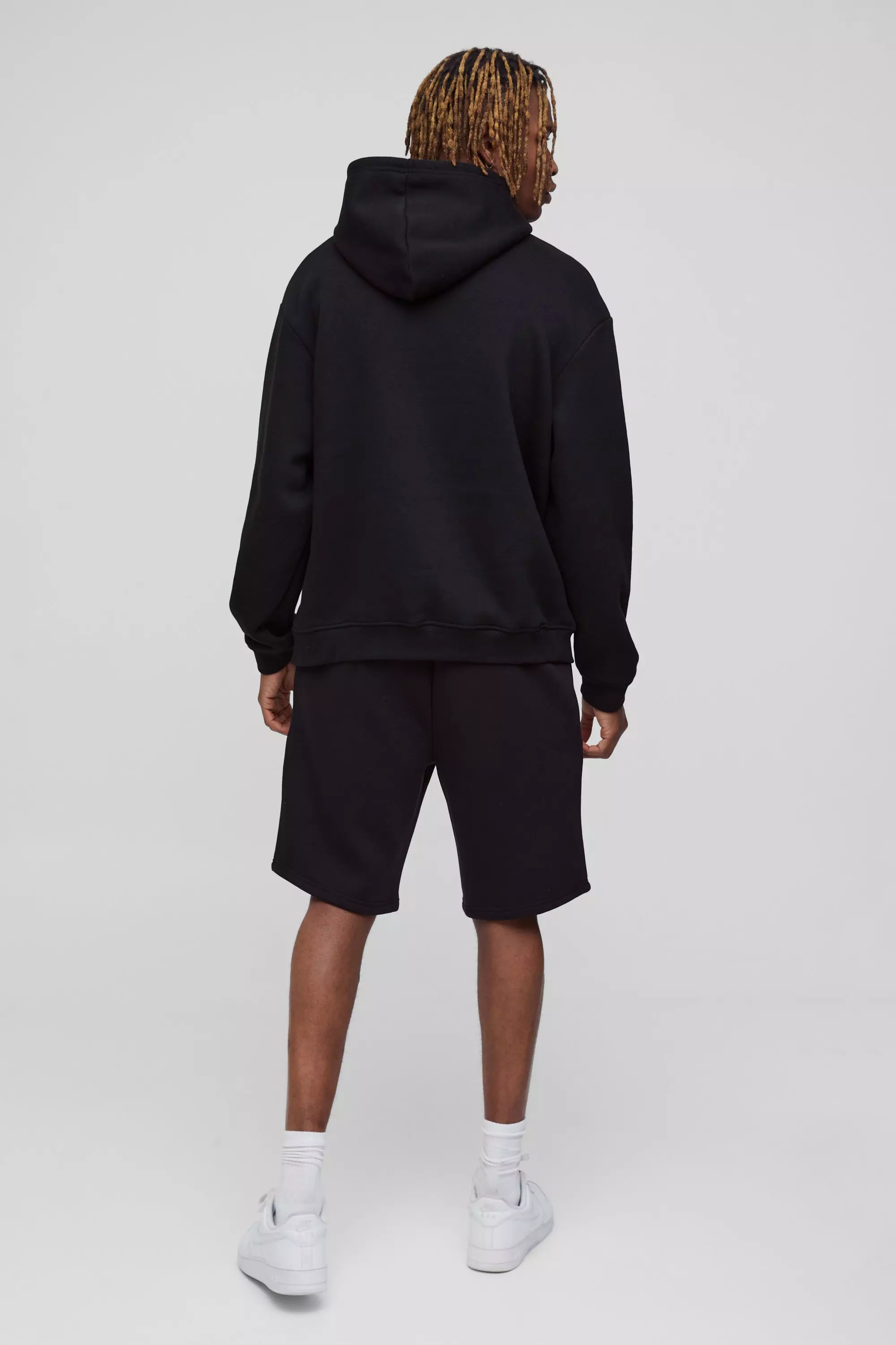 Pantaloncini Medi Tall Basic Comodi, Black immagine alternativa