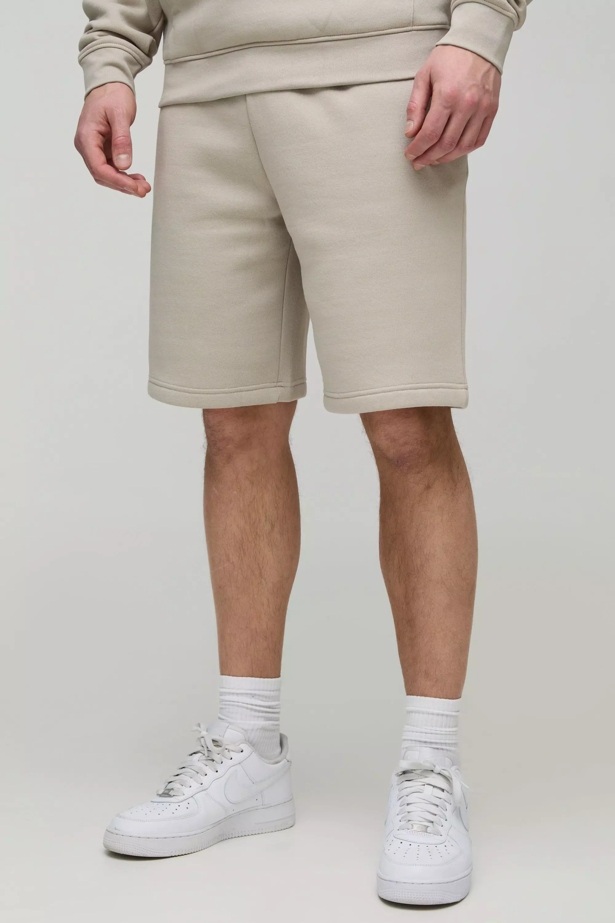 Pantaloncini Medi Tall Basic Comodi, Stone immagine alternativa