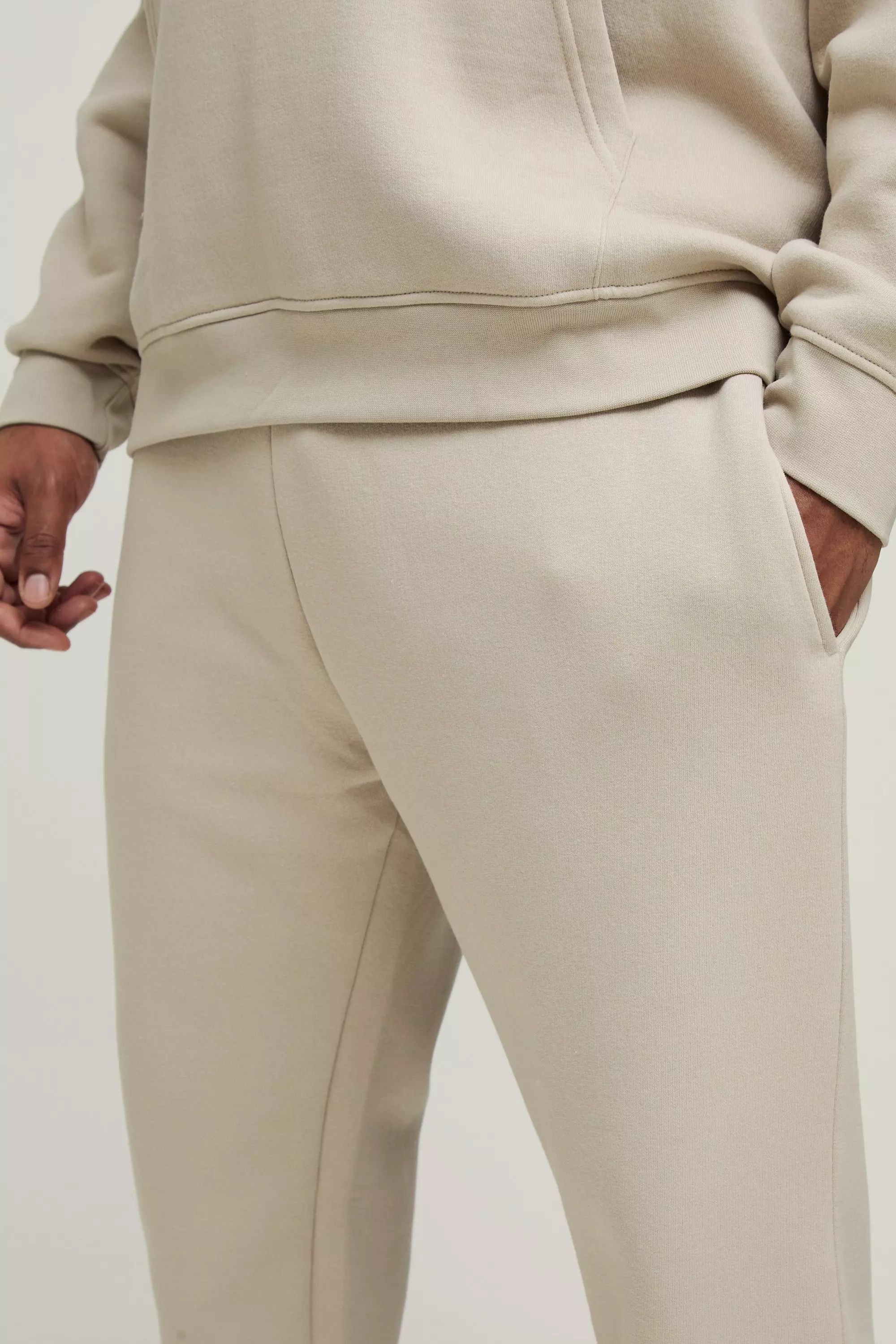 Stone Plus 330GSM Skinny Fit Basic Joggers alternative image
