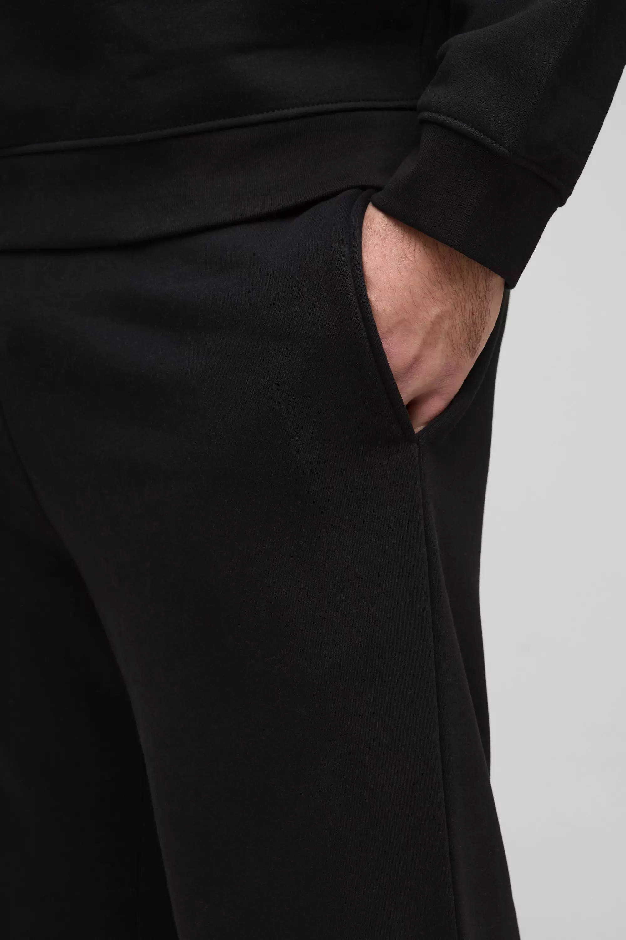 Plus 330GSM Straight Leg Basic Sweatpants | boohooMAN USA