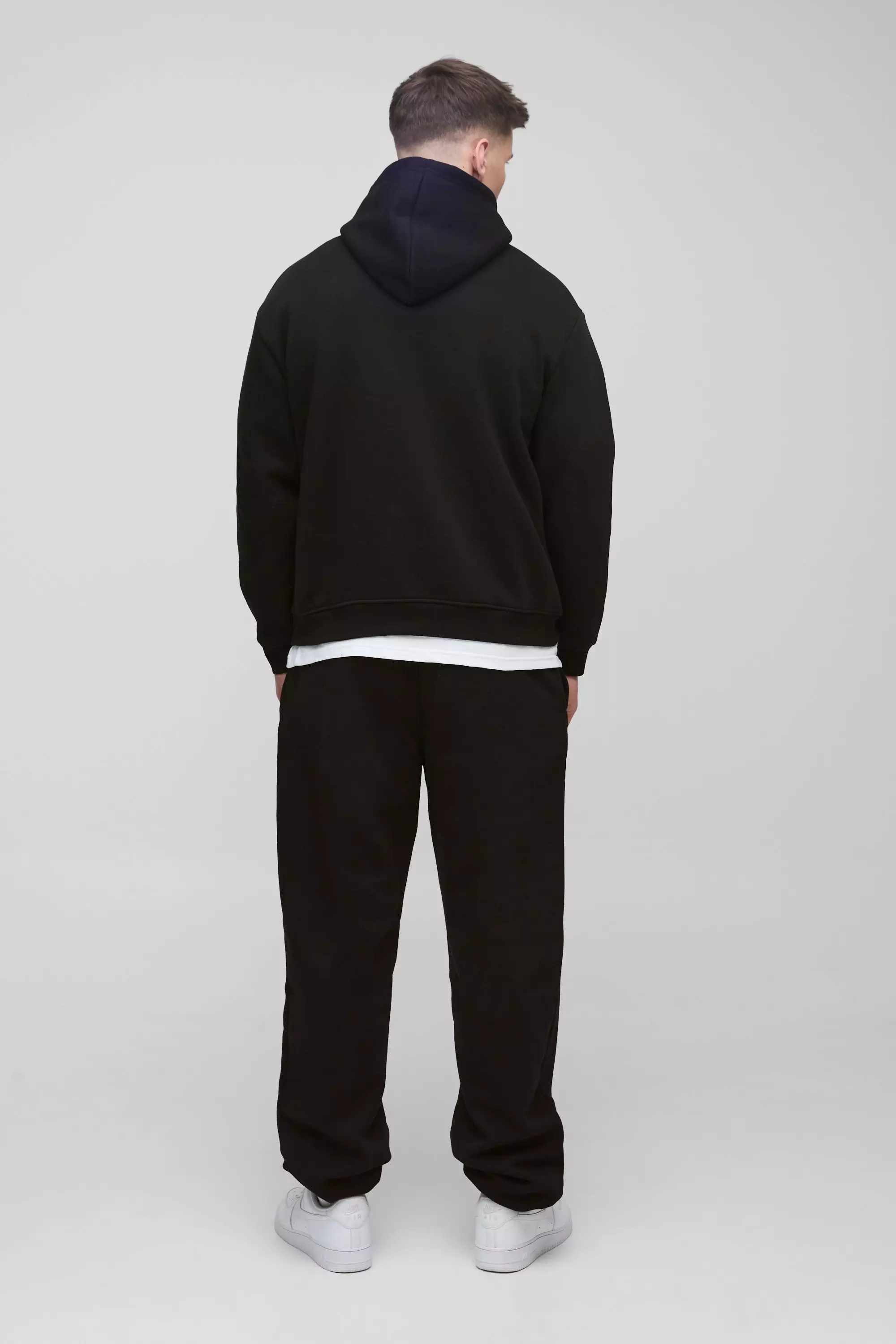 Tall lockere Basic Jogginghose, Black alternatives Bild