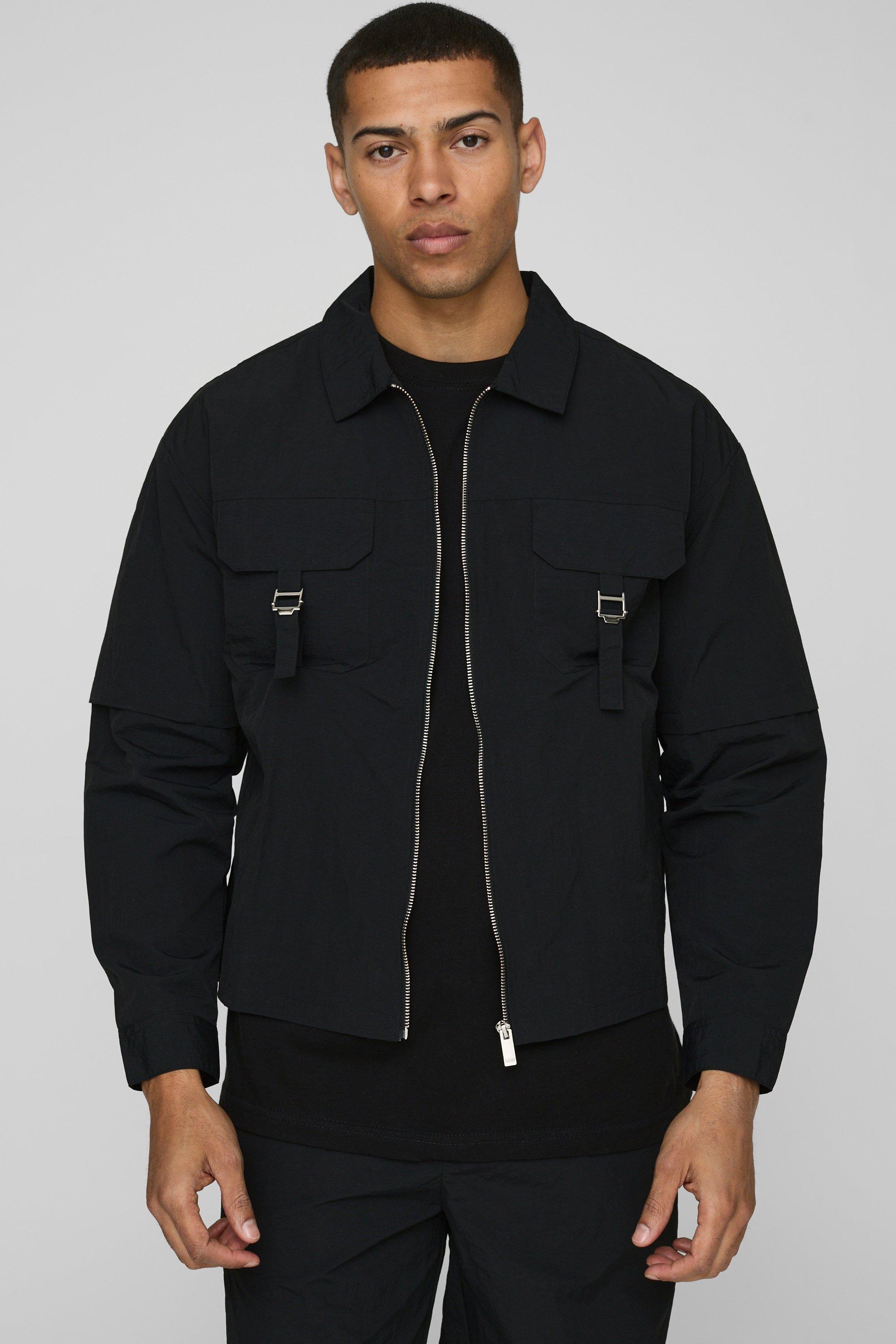 Men's Nylon Jackets | boohooMAN USA