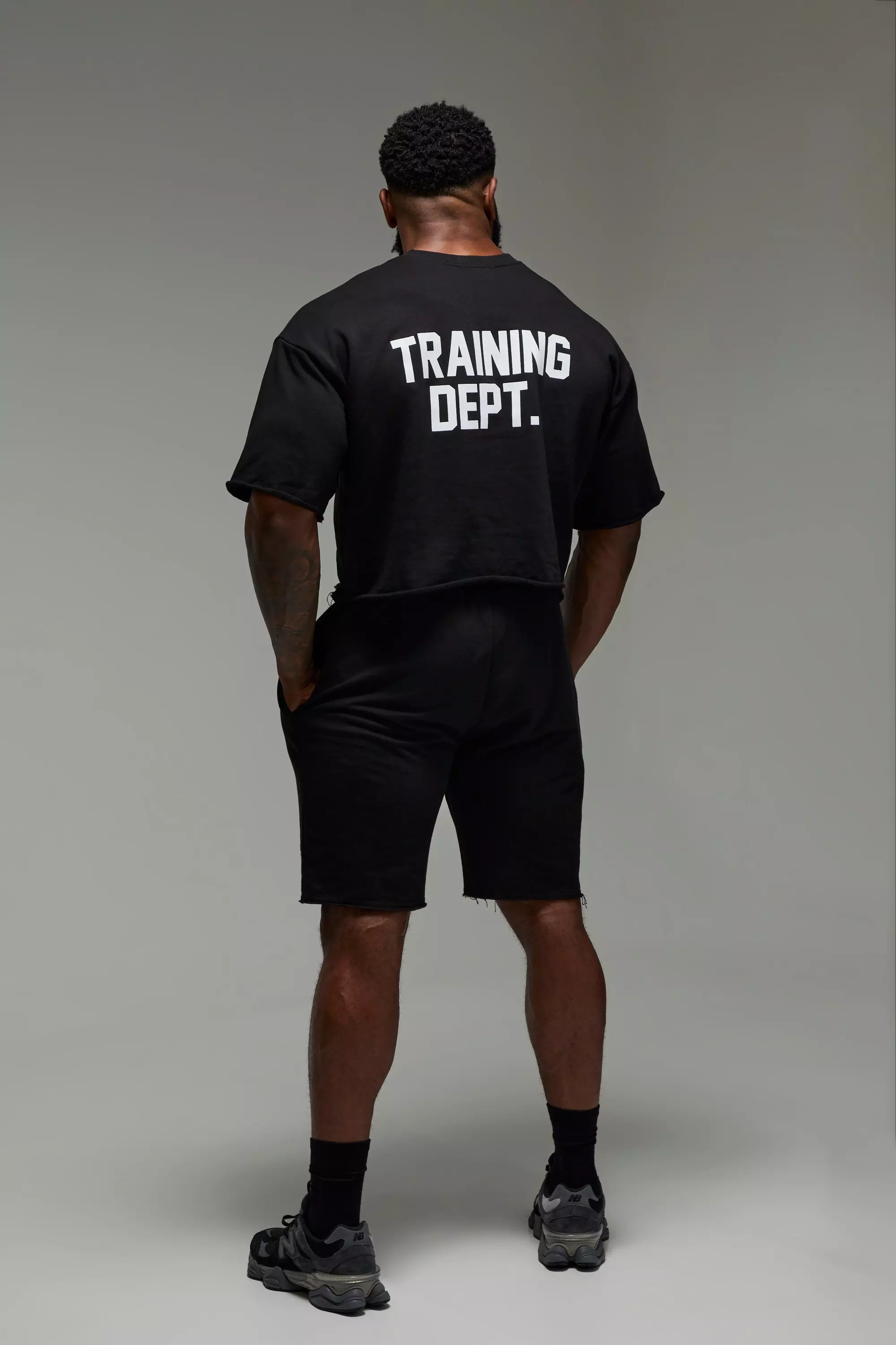 Sweat de sport à manches courtes - MAN Active, Black autre image