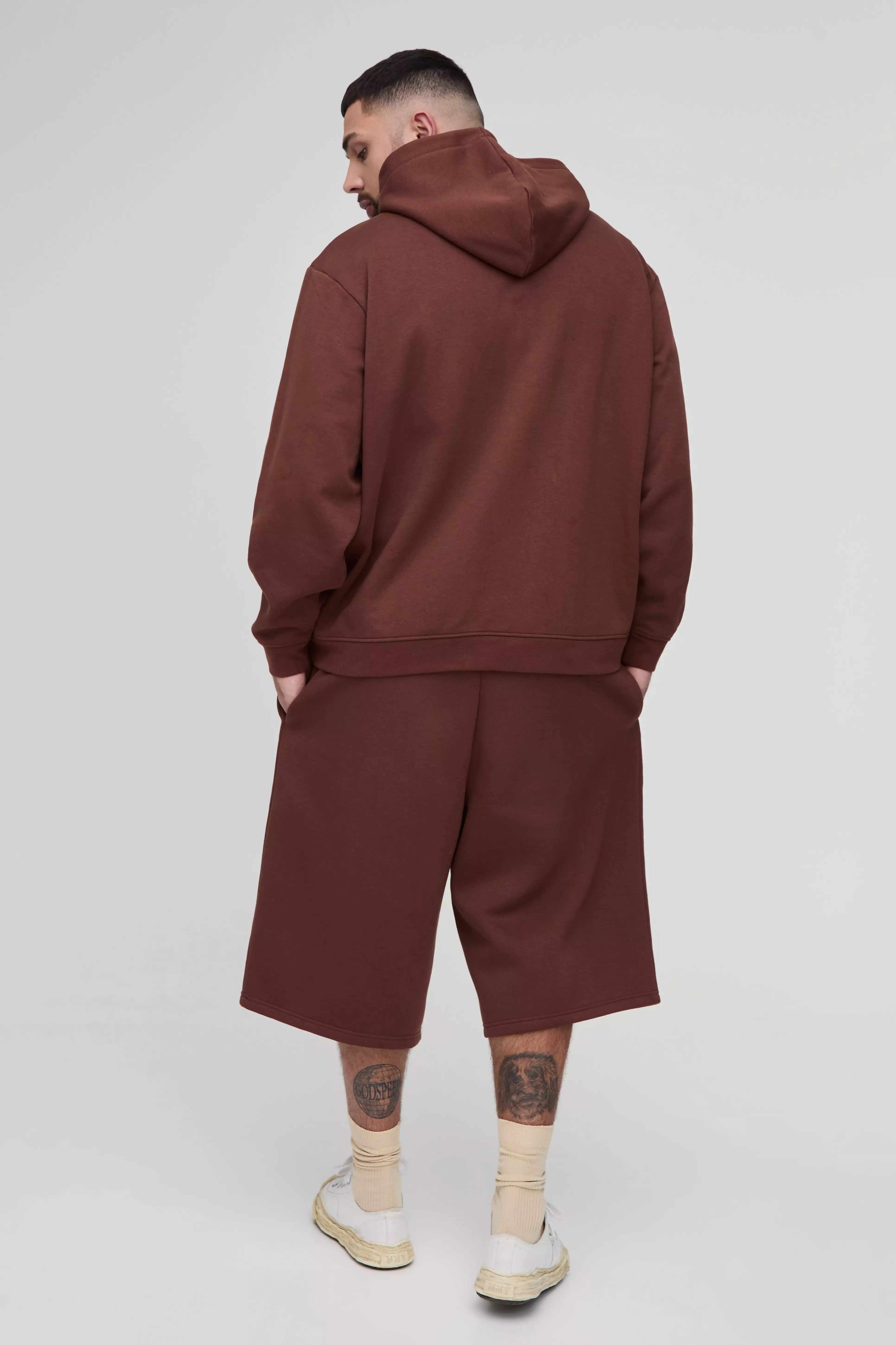 Chocolate Plus Basic Longline Jersey Shorts alternative image